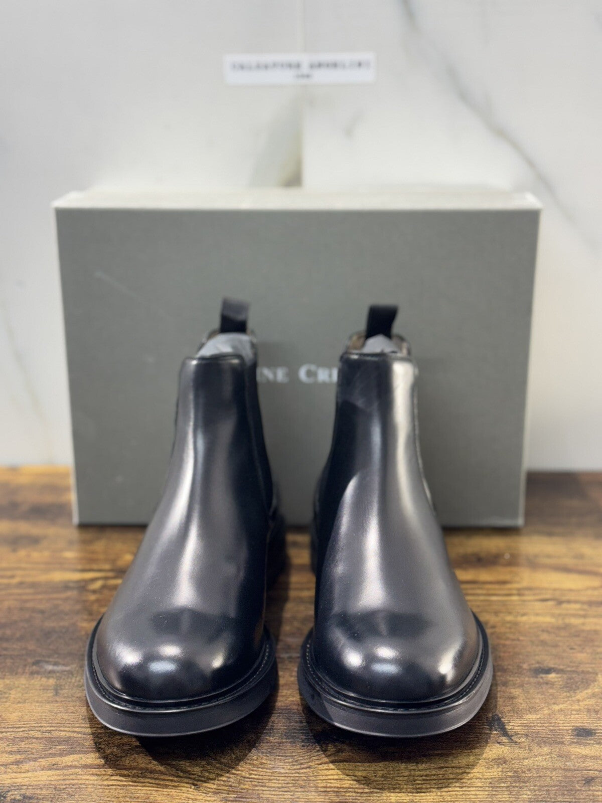 Officine Creative Chelsea Boot Uomo Uniform Pelle Nera Luxury Men Boot 41