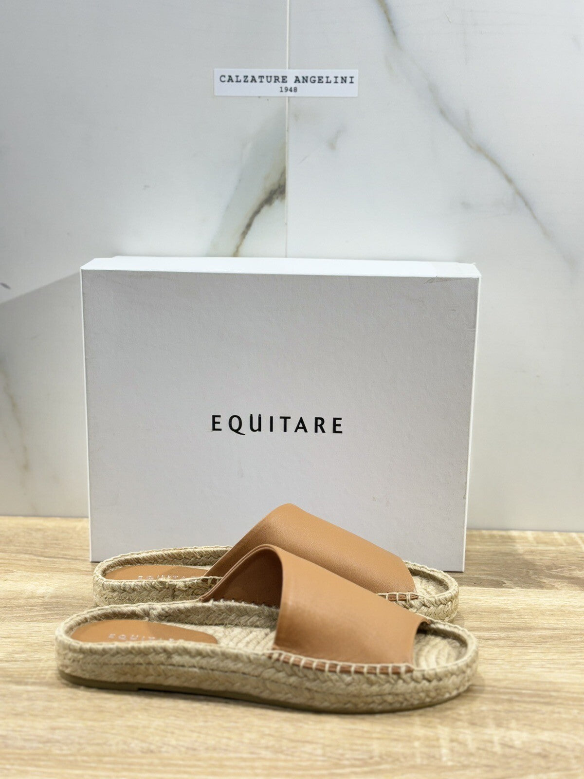 Equitare Sandalo Donna Iris Pelle Cuoio Super Soft Zeppa 36