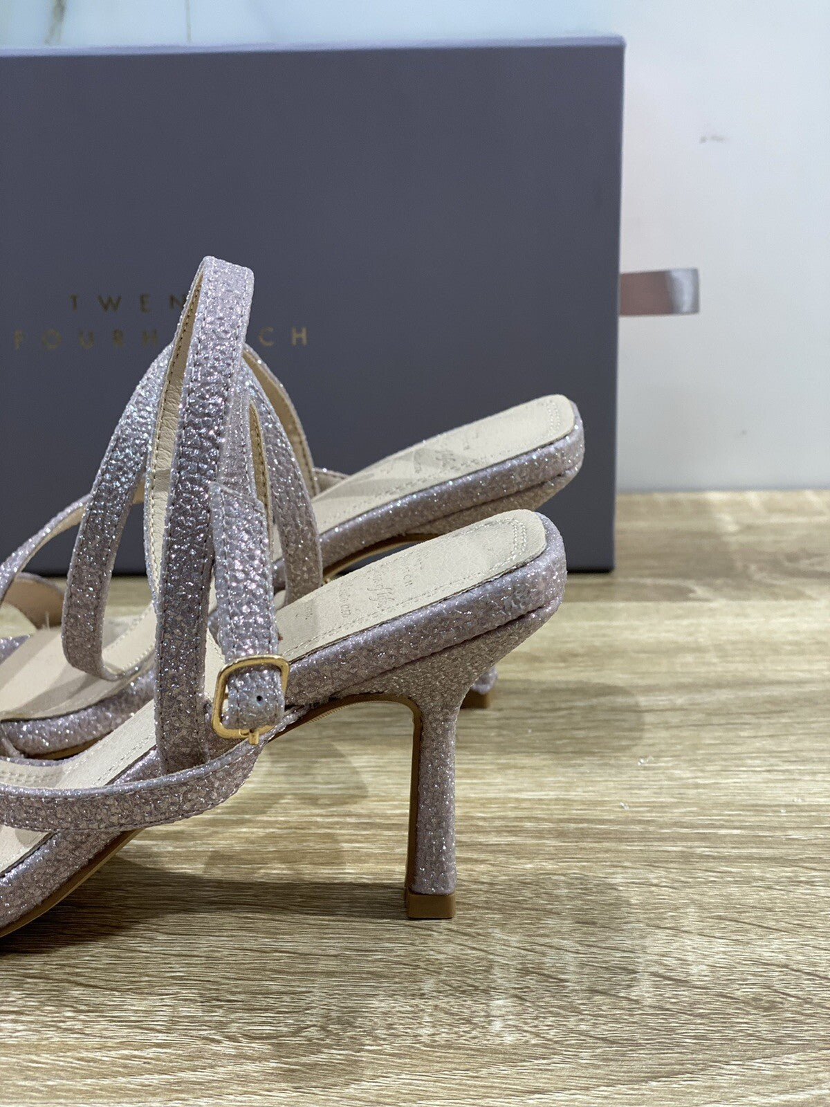 Twenty Fourhaitch Sparkling Sandal Donna Rosa Casual 38