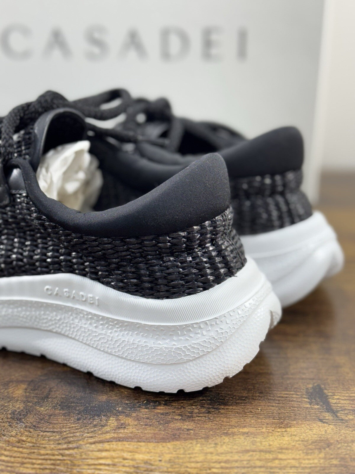 Casadei Mia Sneaker Nero Luxury Casadei Woman Shoes Extra Light 37