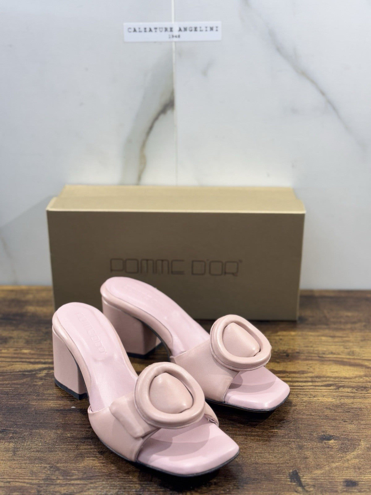 Pomme D’or Sandal Pelle New Nude Luxury Handmade Woman Pomme D’or Donna 40