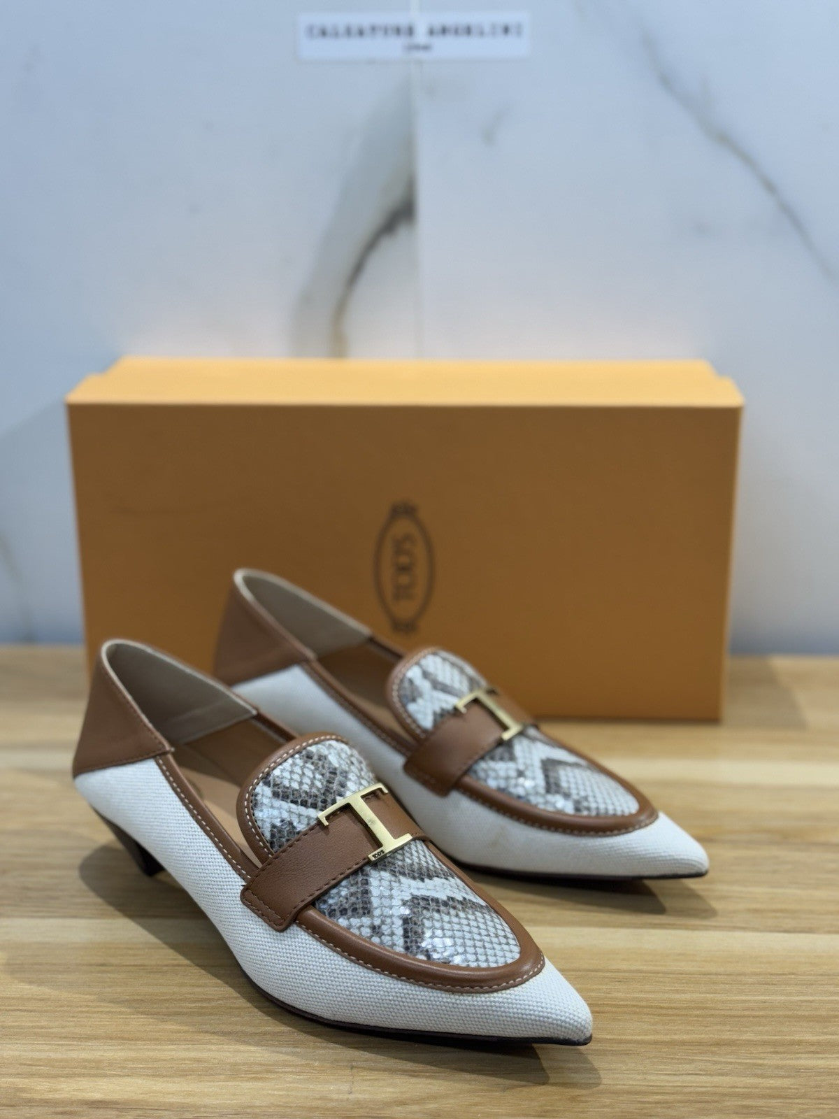 Tod’s Mocassino Pelle Marrone Luxury Tod’s Donna 36