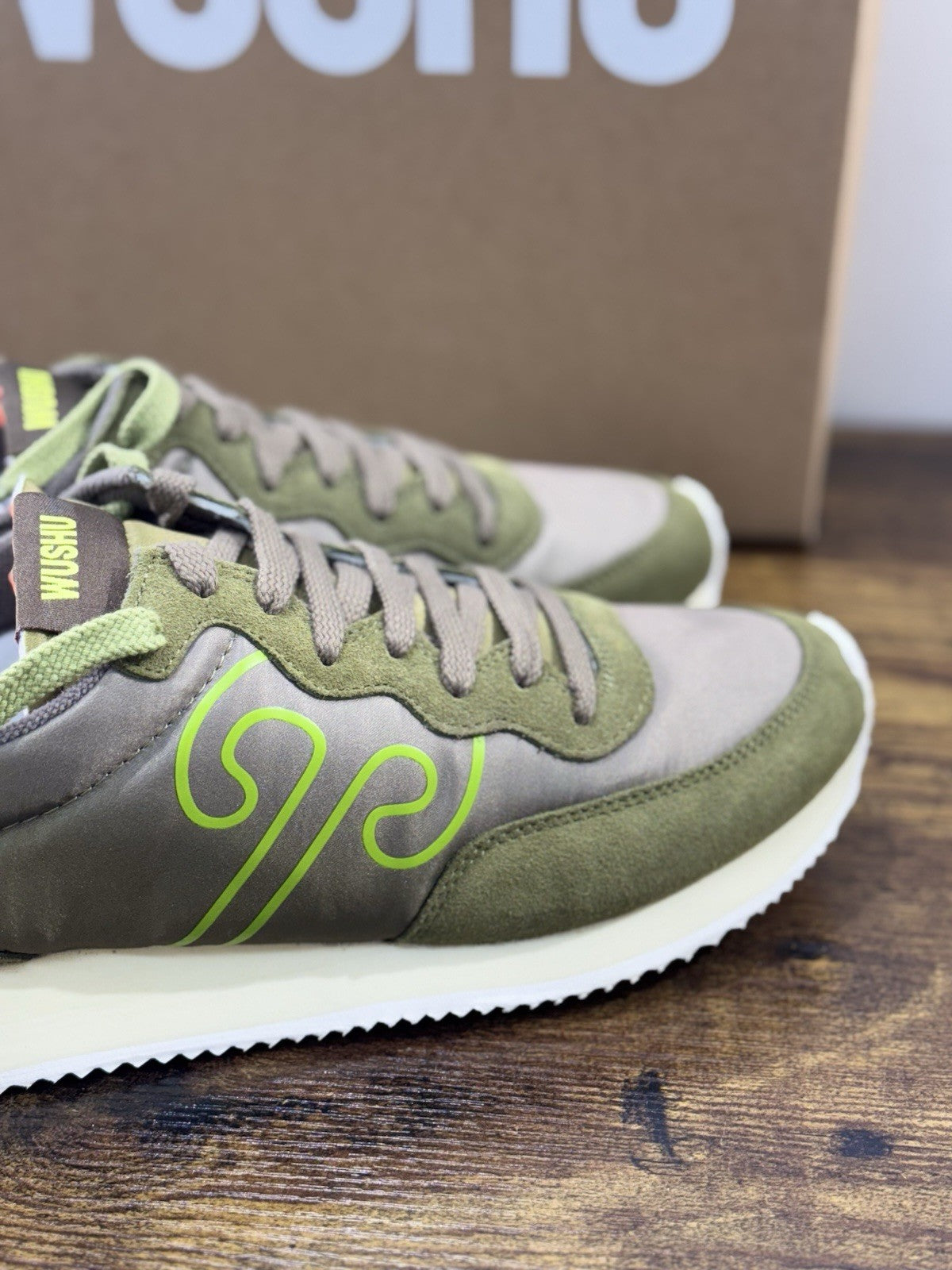Wushu Ruyi Sneaker Uomo Casual Tiantan Sport EV Extra Light Verde 42