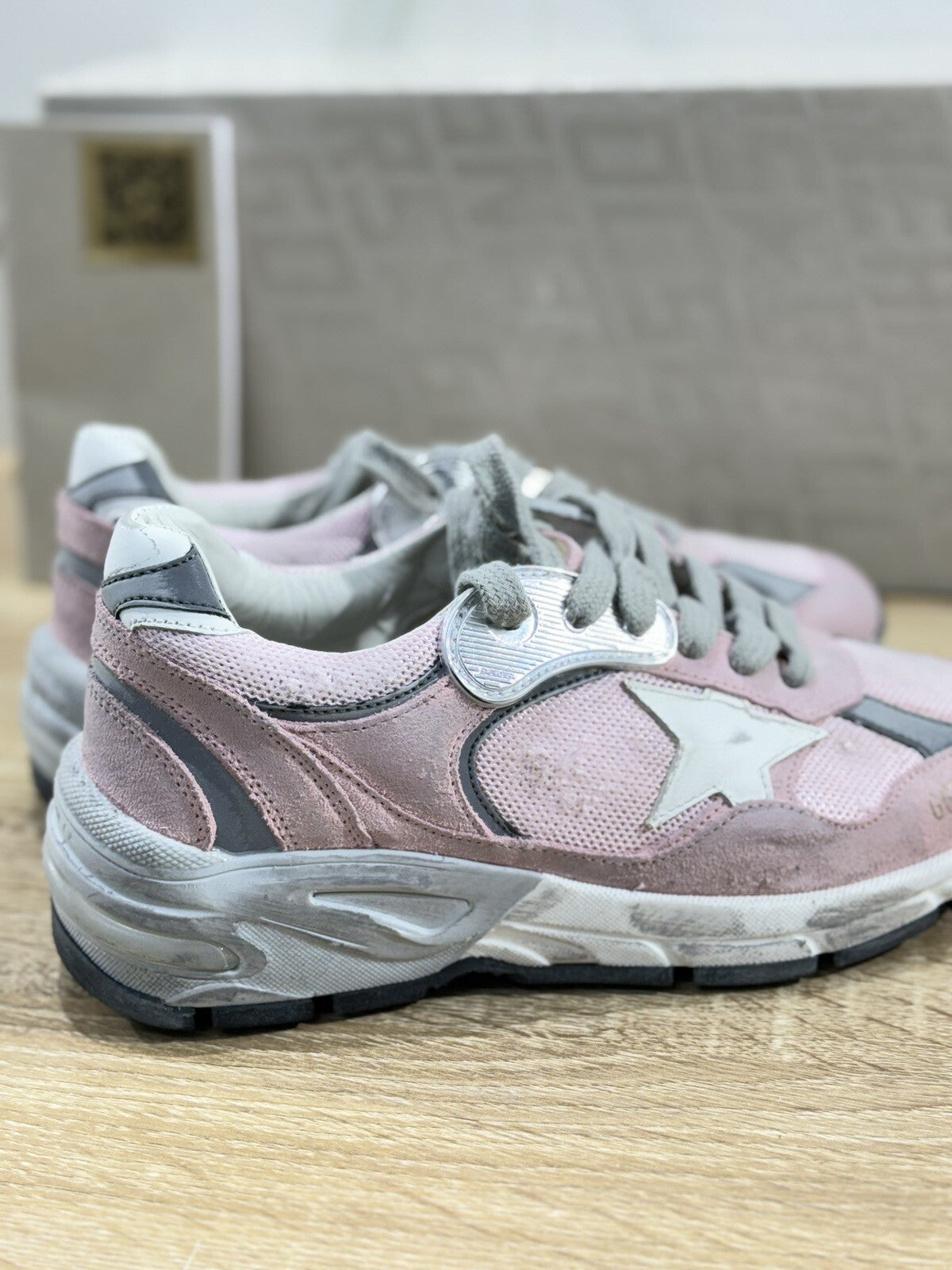 Golden Goose Sneaker Donna Dad Star Pink Luxury Woman Golden Goose 35