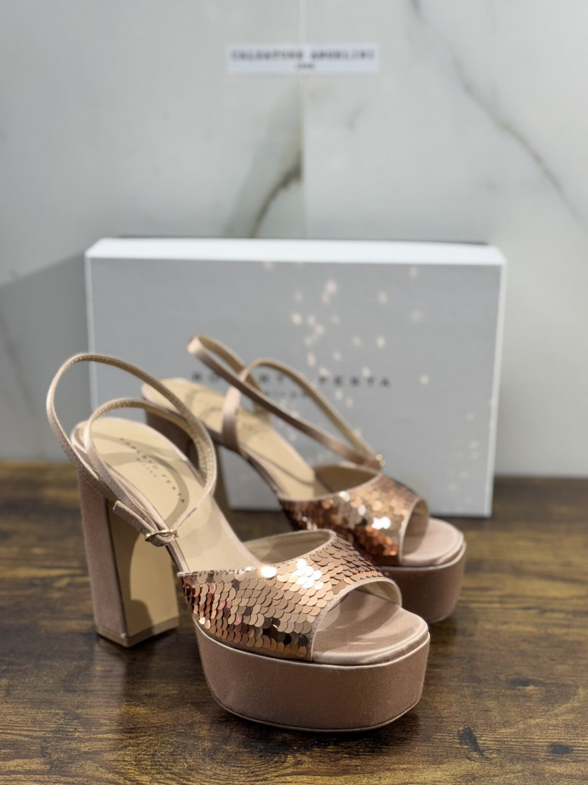 Roberto Festa Milano Scarpa Donna Stex Raso Vanilla Luxury Shoes 40