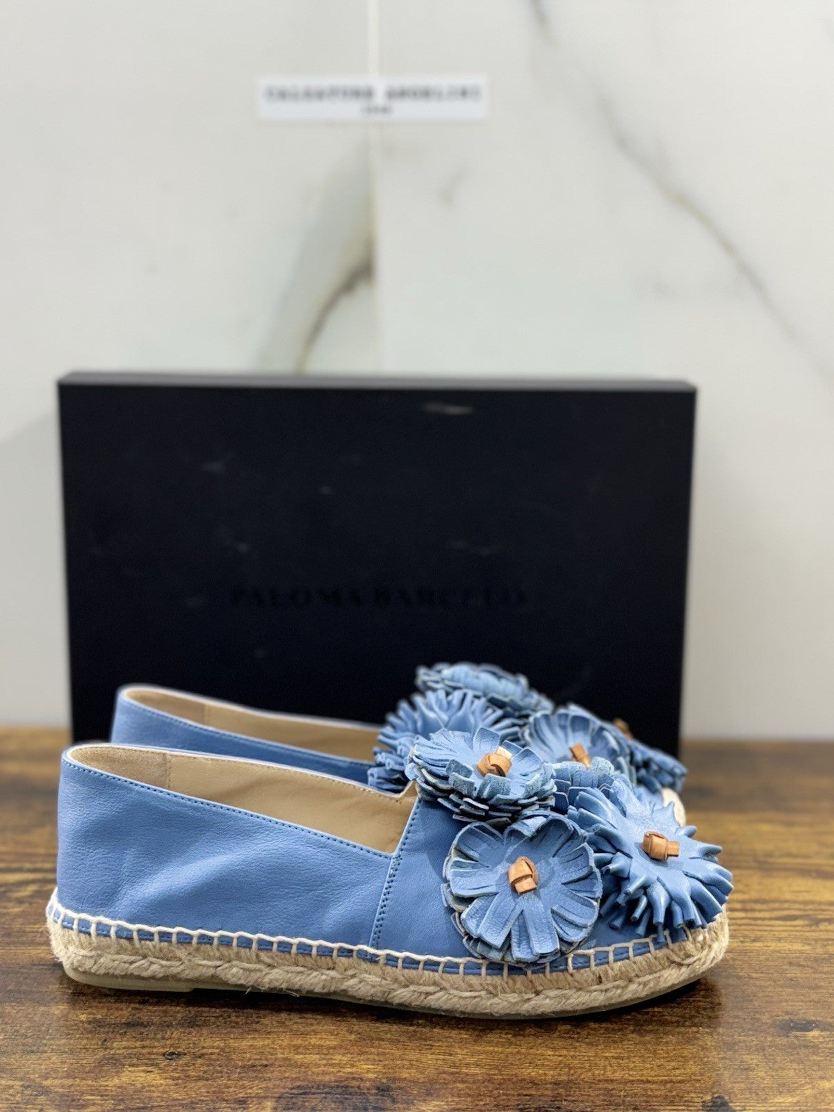 Paloma Barcelo’ Espadrilles Pelle Jeans Giada Donna 36