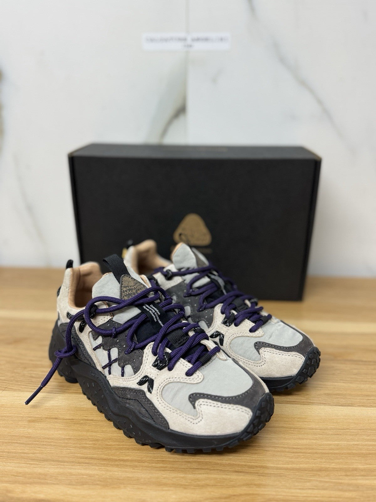 Flower Mountain Yamano 3 Suede Grey Casual Flower Mountai Donna 36