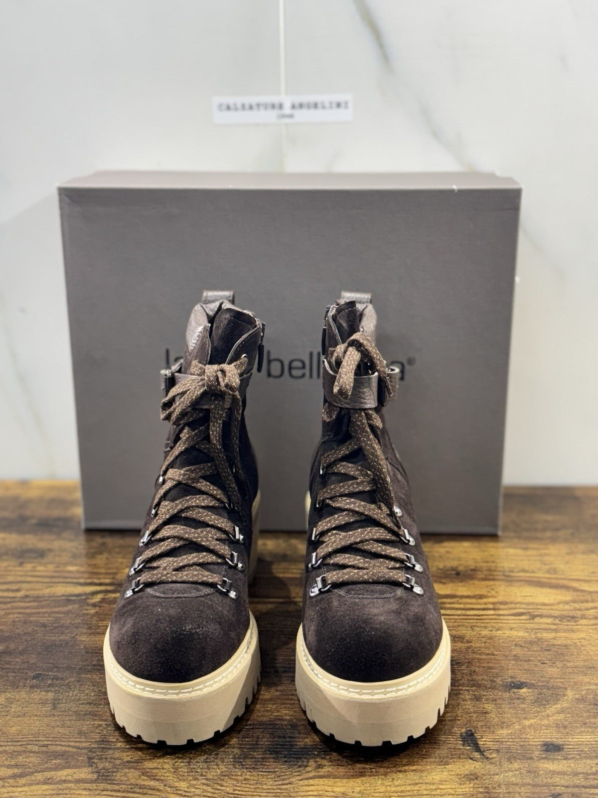 Laura Bellariva Stivaletto Donna Suede T Moro Pedula Boot Woman 39
