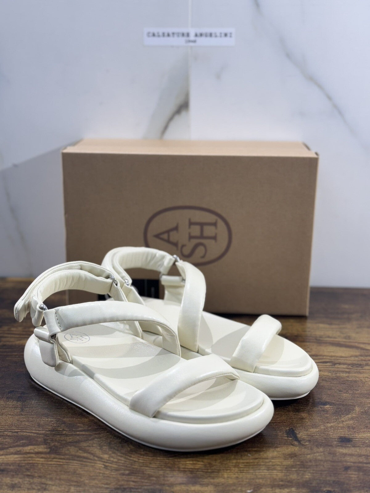 Ash Vanessa Sandalo Donna Pelle Tofu Luxury Woman Ash Sandali 39