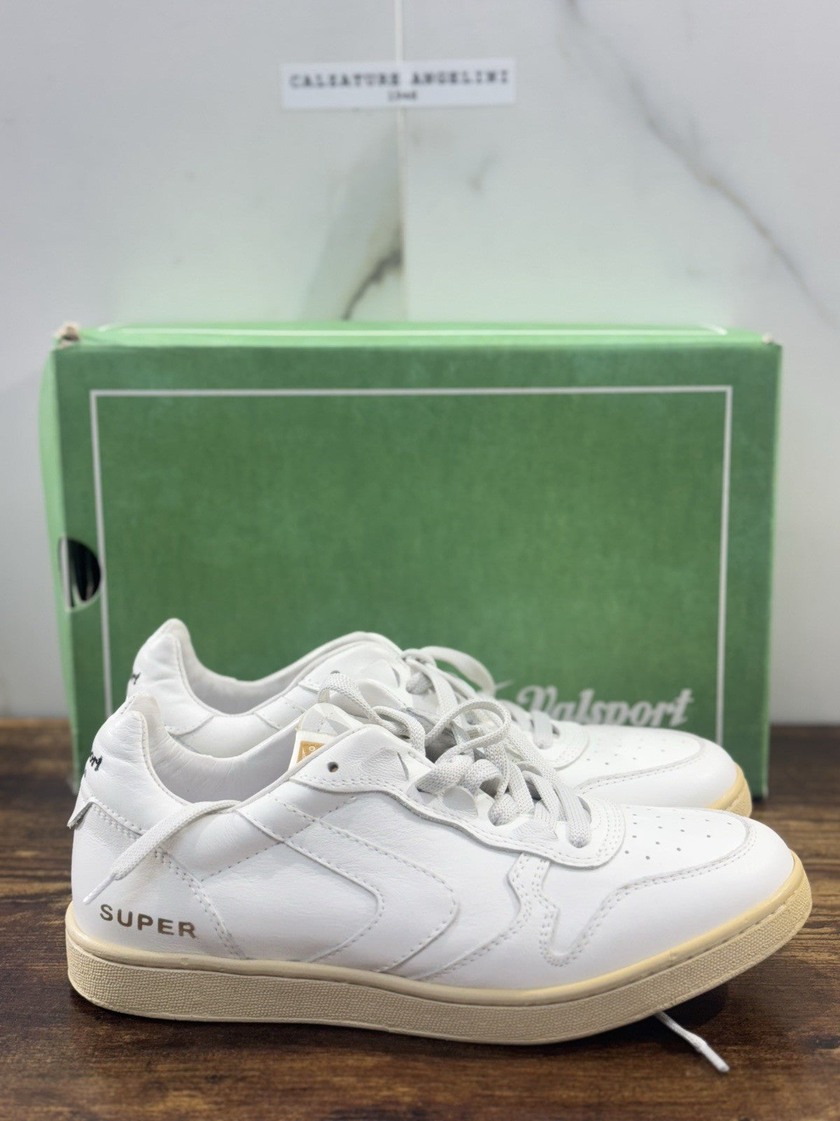 Valsport Super Sneaker Uomo Pelle Casual Made In Italy Heritage 40