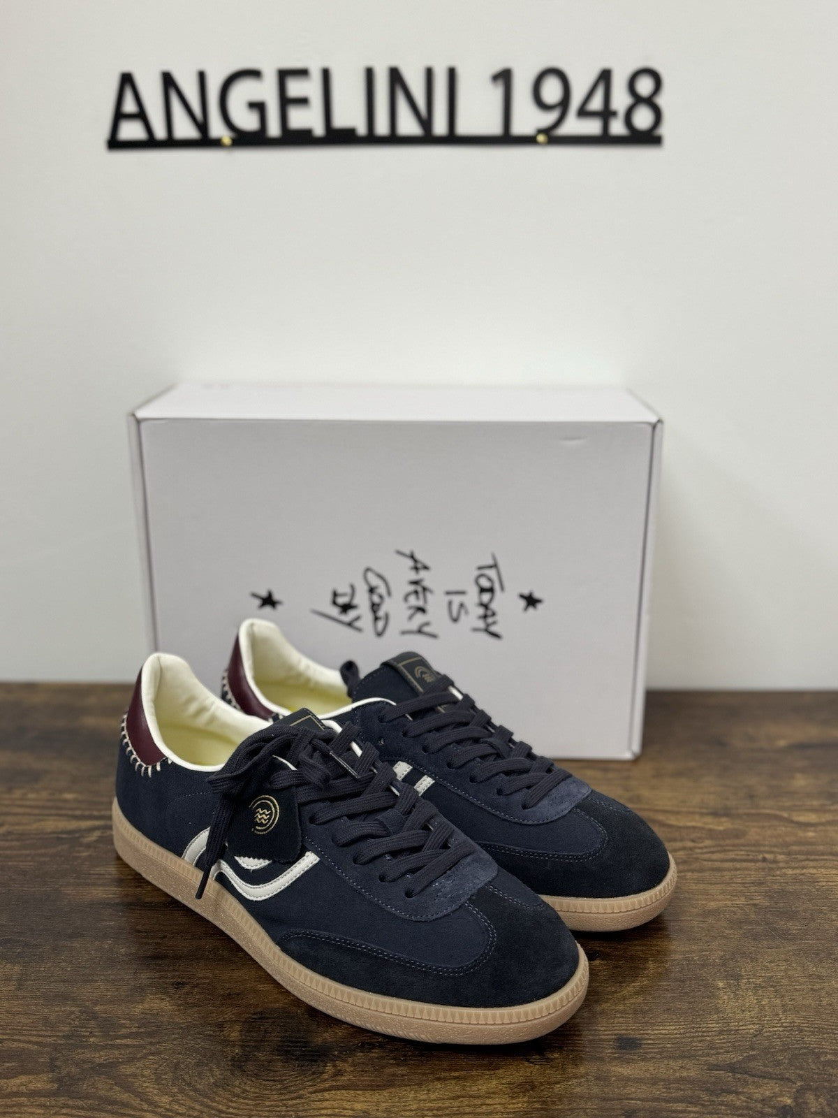 Primabase Sneaker Suede Blu Extra light Casual Uomo 46
