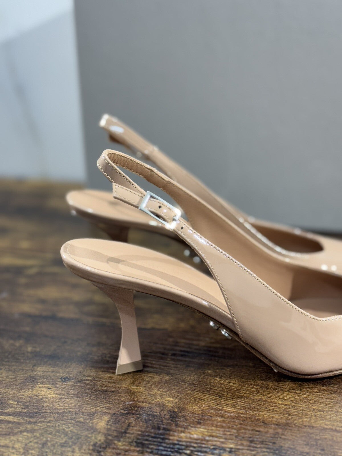 Sergio Levantesi Sling Back Donna Judy Nude Luxury Woman Sandal 38