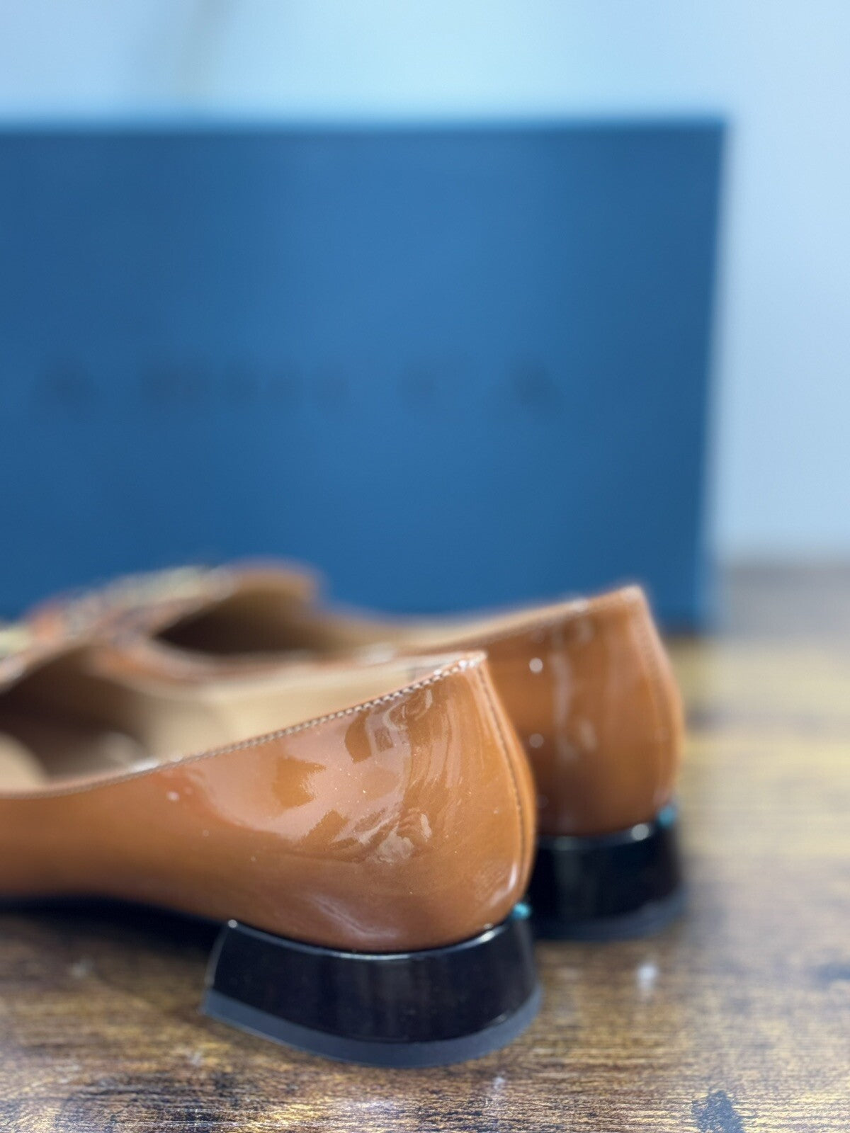 A.Bocca Two For Love Mocassino Donna Pelle Cuoio Tacco Luxury Handmade 36