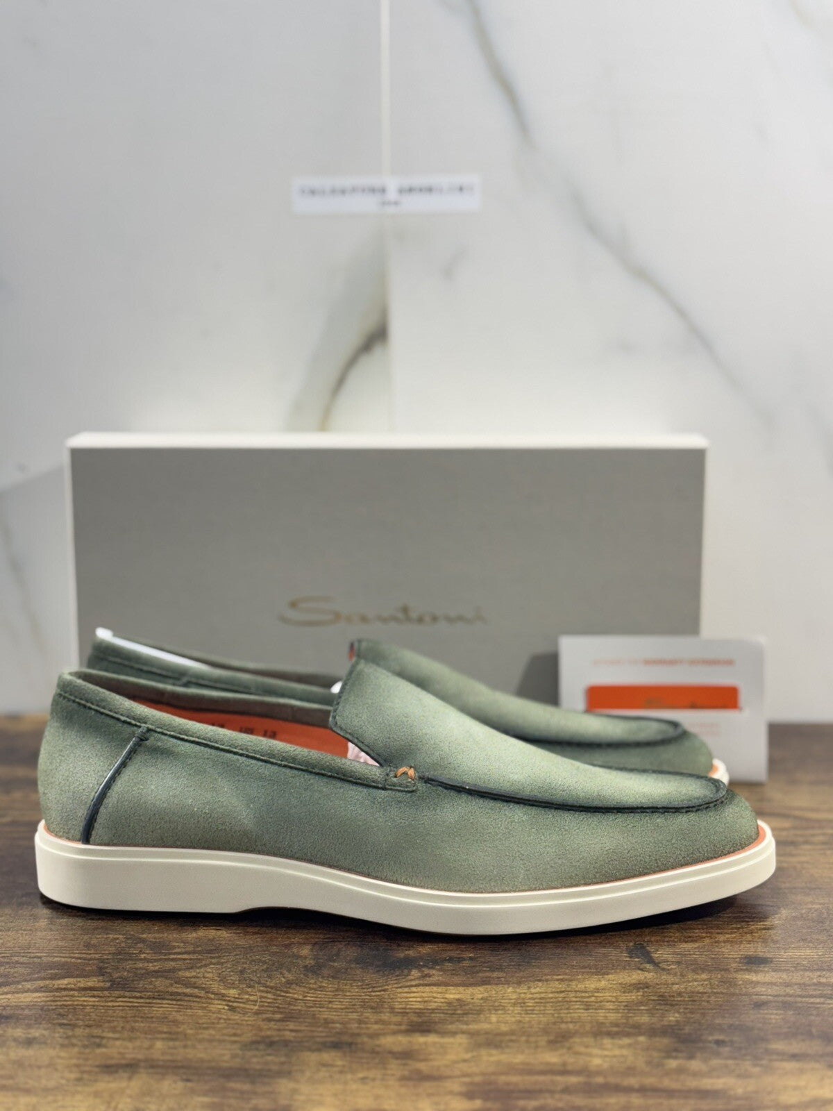 Santoni Scarpa Uomo Mocassino Pelle Summer Walk Luxury Men Santoni 12