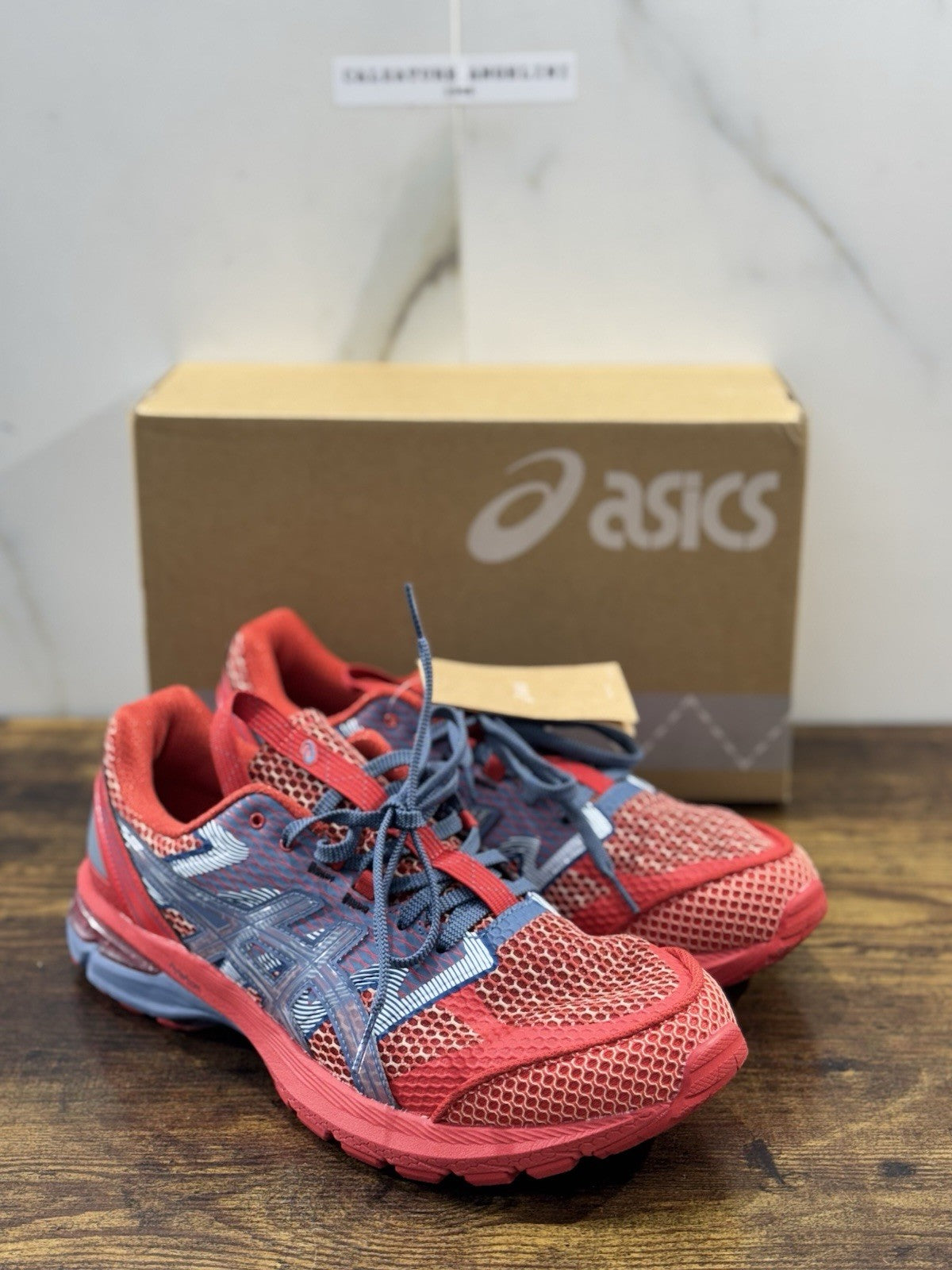 Asics Gel Terrain Red Wood Crepe Casual Asics Uomo 42.5