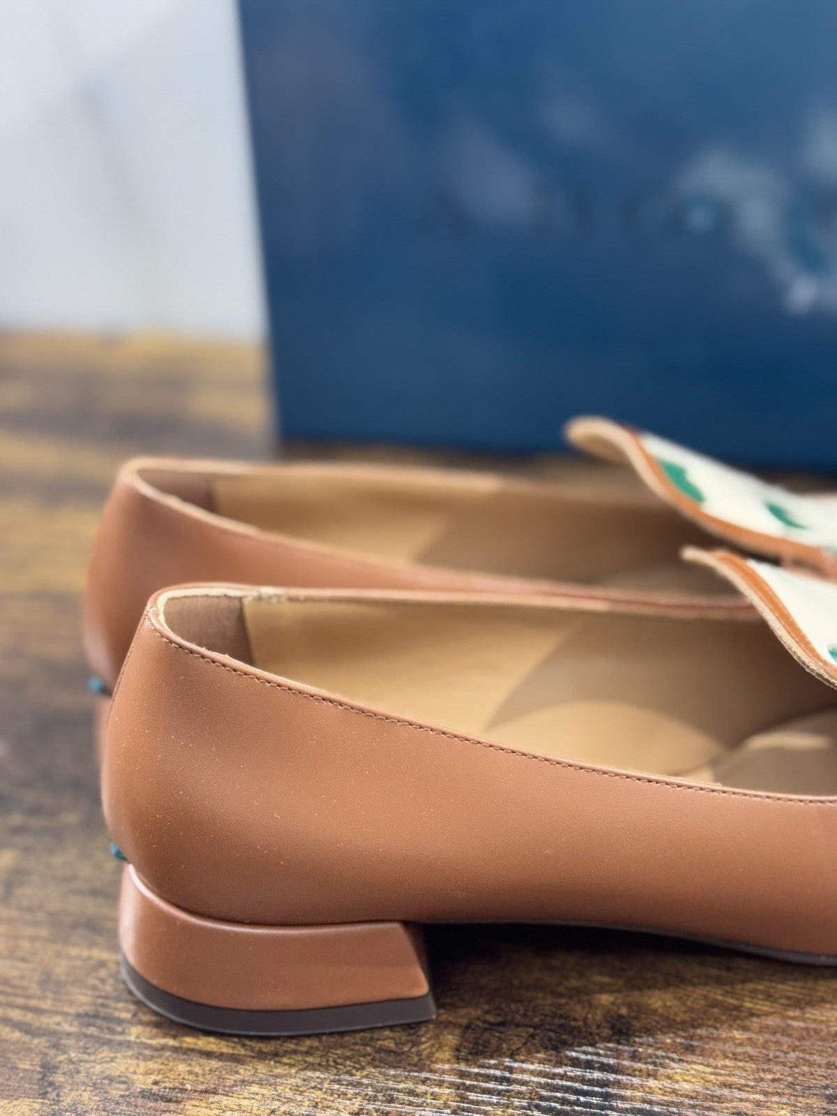 A.bocca Mocassino Con Tacco Pelle Cuoio Icon A.bocca Donna 39