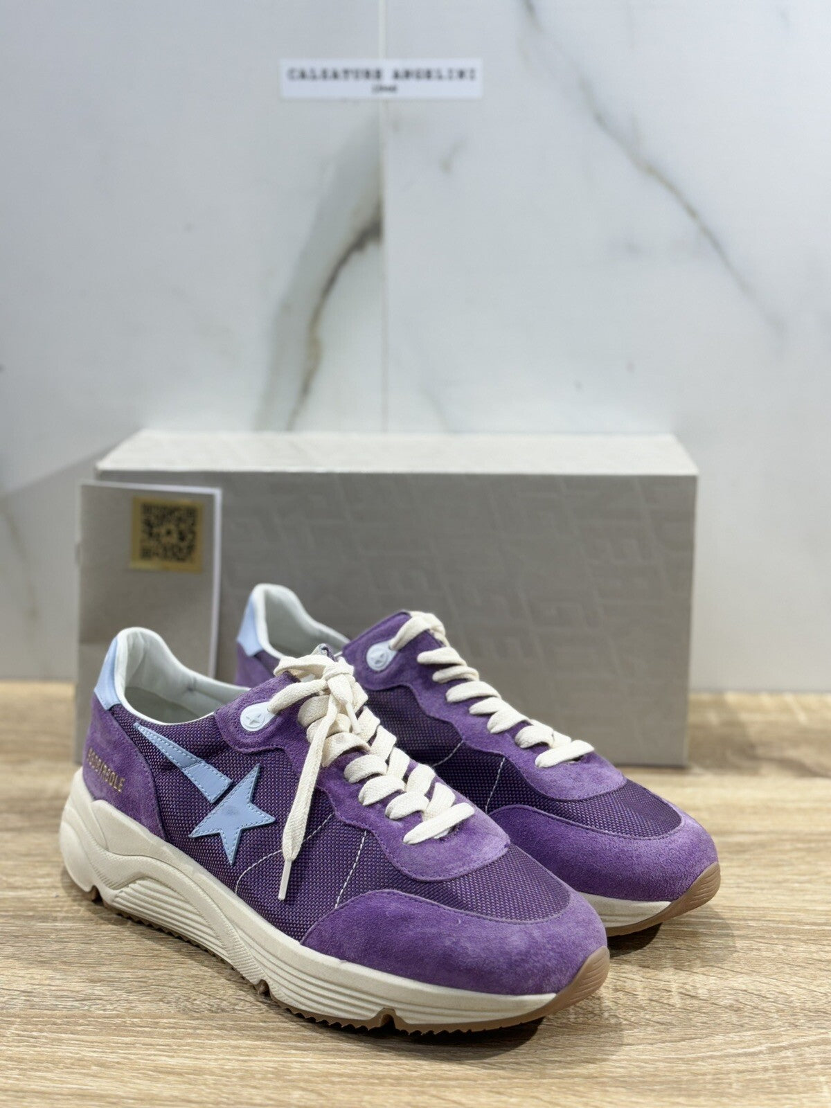 Golden Goose Sneaker Donna Running Sole Pelle Luxury Woman Golden Goose 35