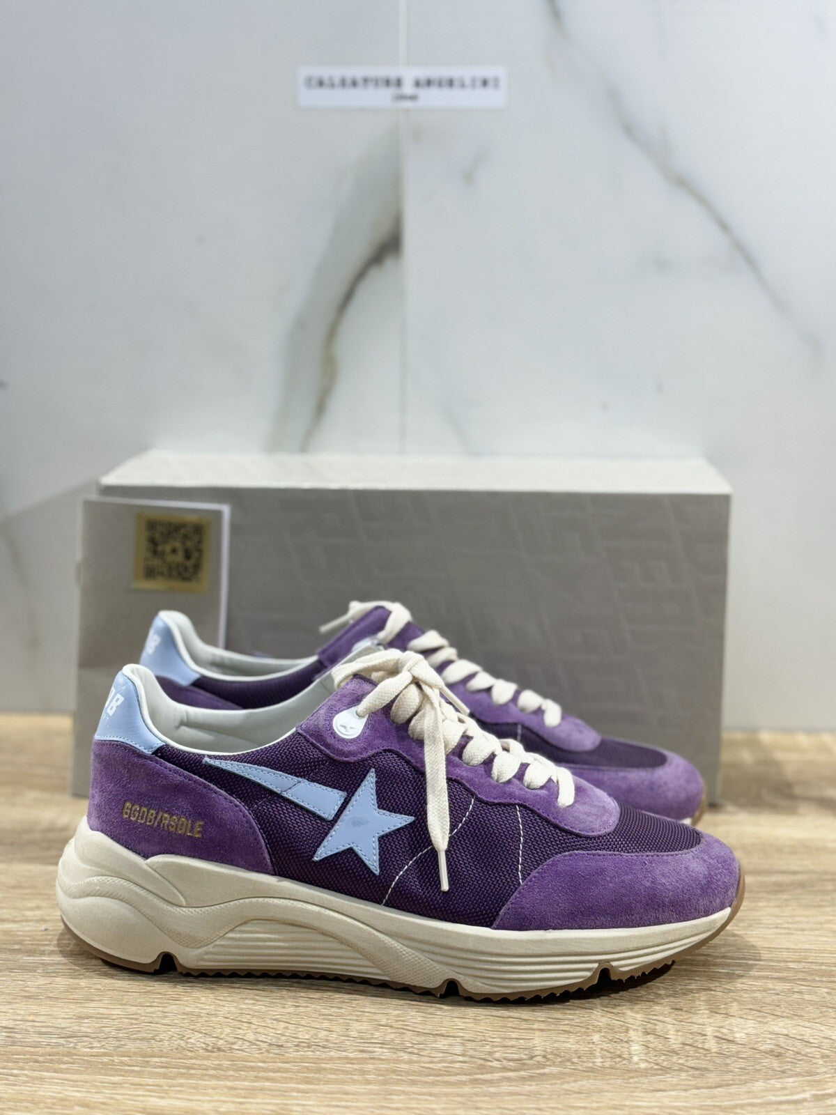 Golden Goose Sneaker Donna Running Sole Pelle Luxury Woman Golden Goose 35