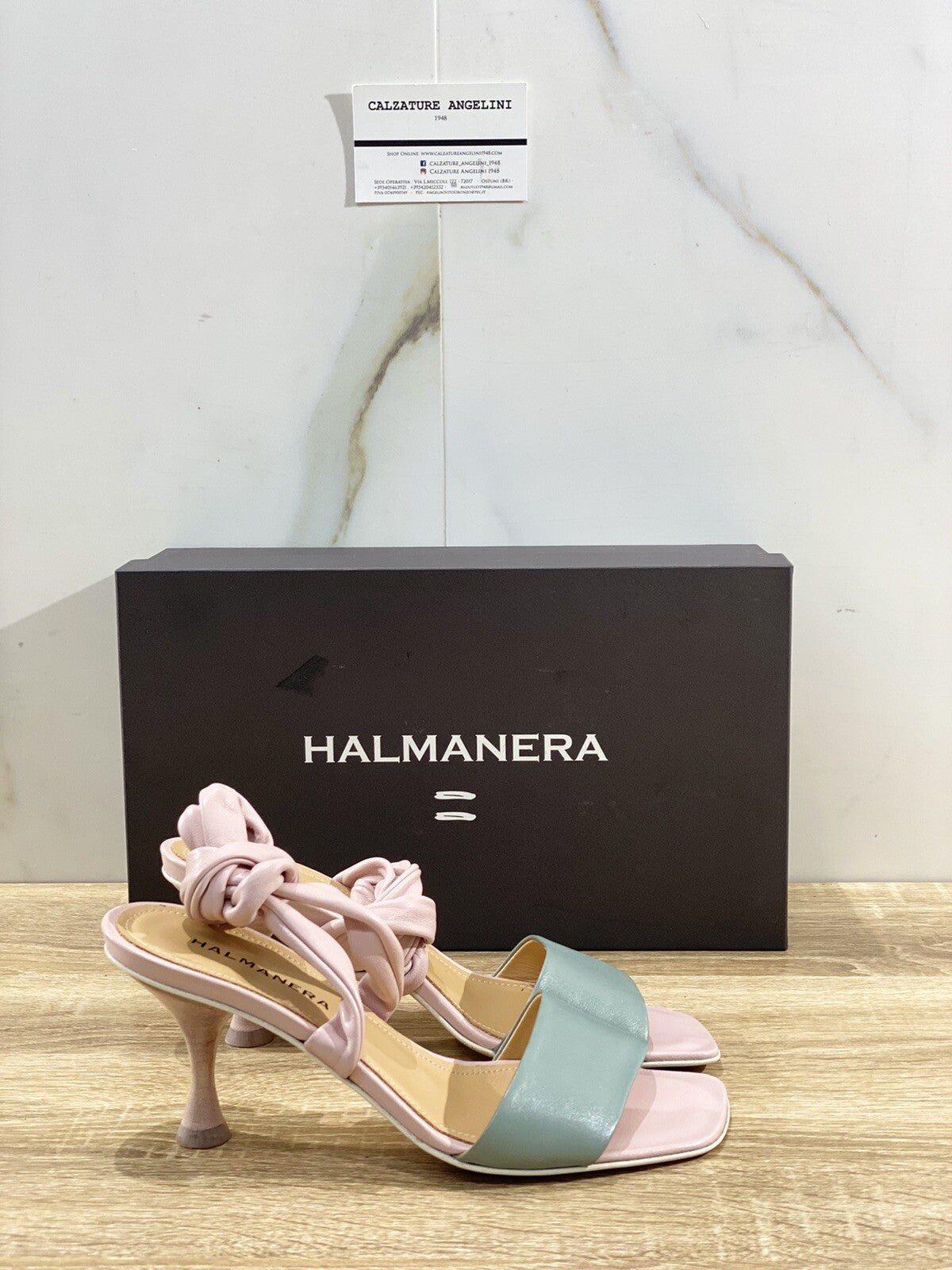 Halmanera Sandalo donna Zena 22 in pelle Giglio Lotus 39