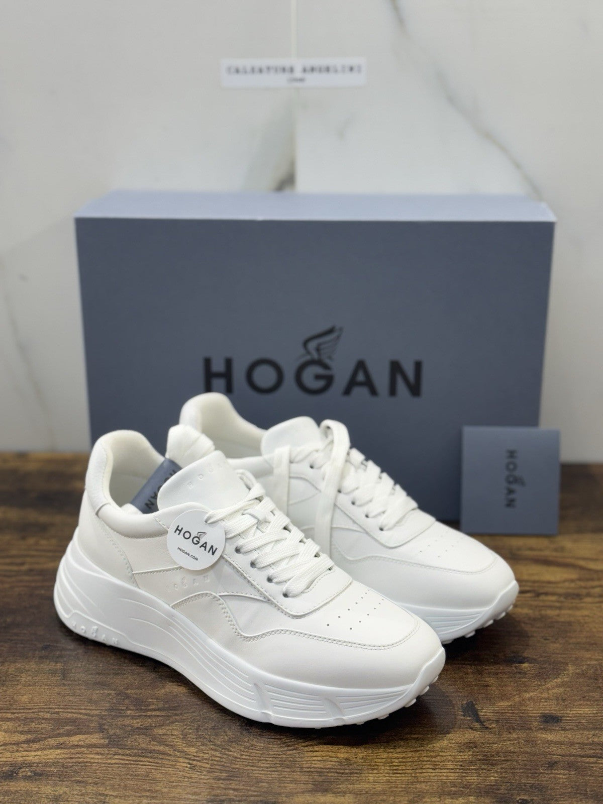 Hogan H669 Sneaker Pelle Casual Bianca Hogan Scarpe Donna 39