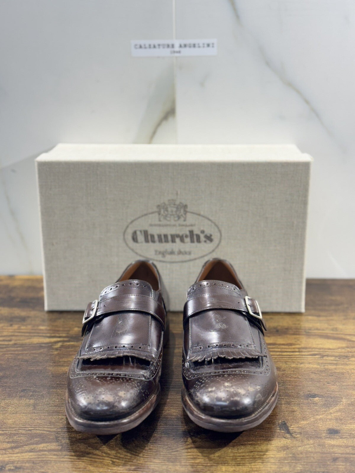 Church’s Shangai Mocassino Uomo Polish Brown Luxury Icon Men Church’s 40