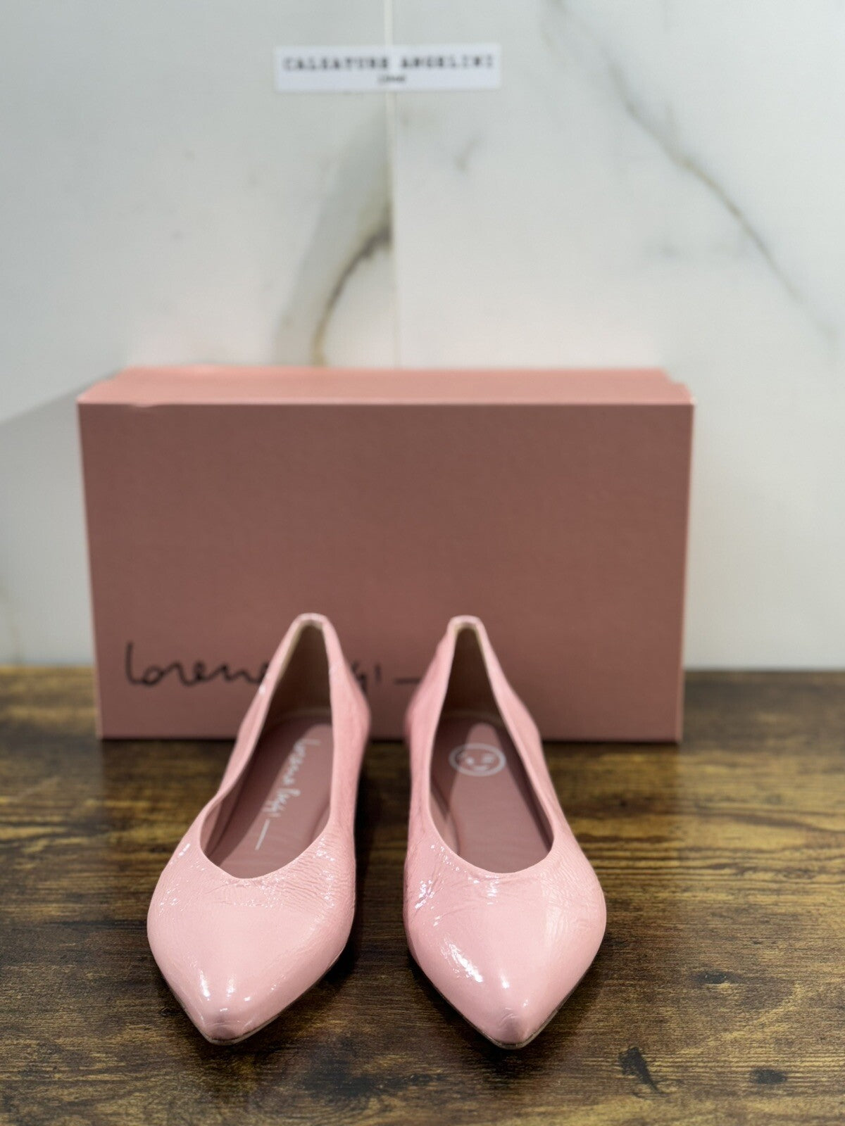 Lorena Paggi Ballerina Donna Rosa Flexible Super Soft Made In Italy 37