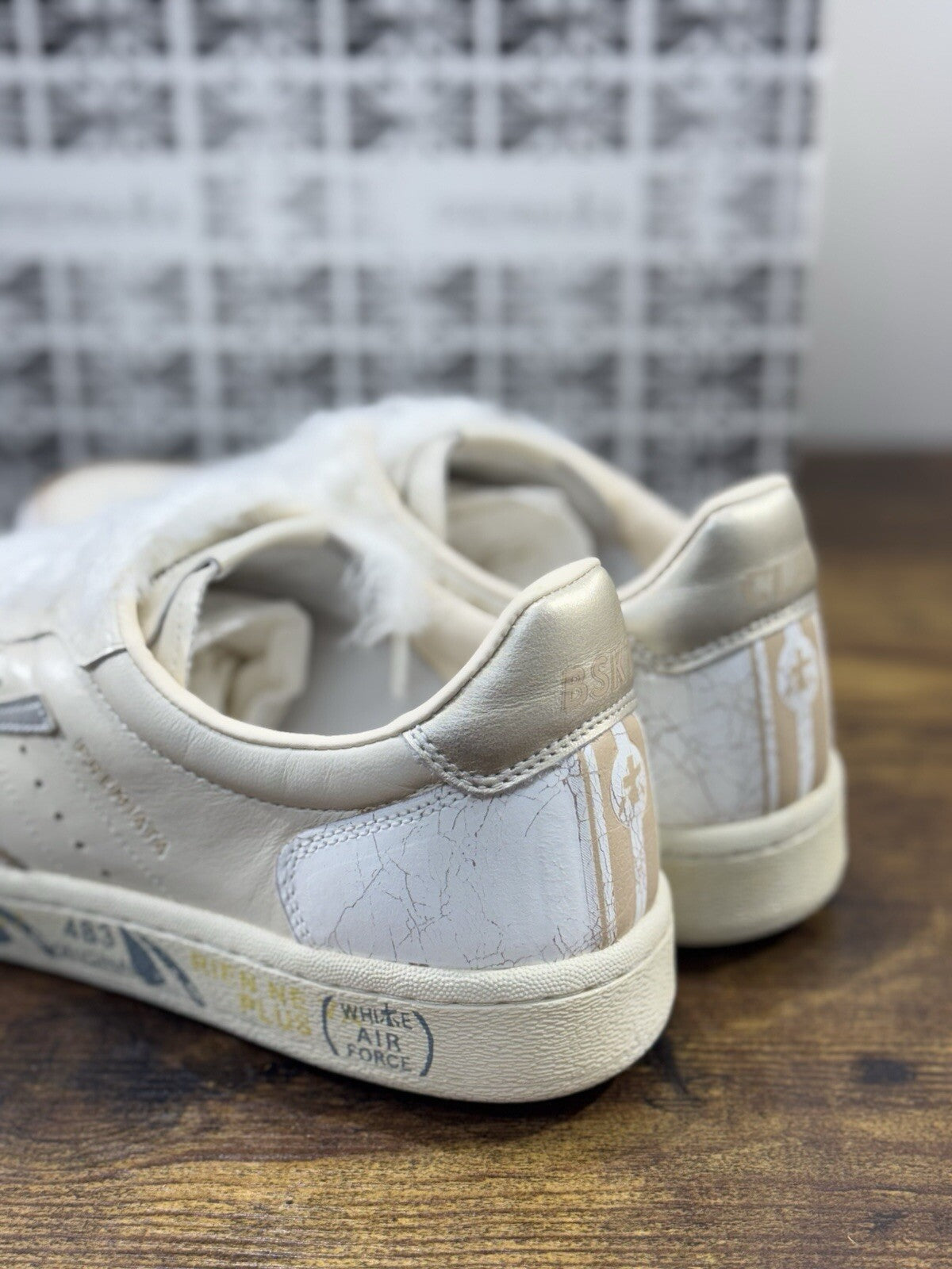 Premiata Sneaker Donna Basket Clay Premiata Donna Woman Sneaker 41