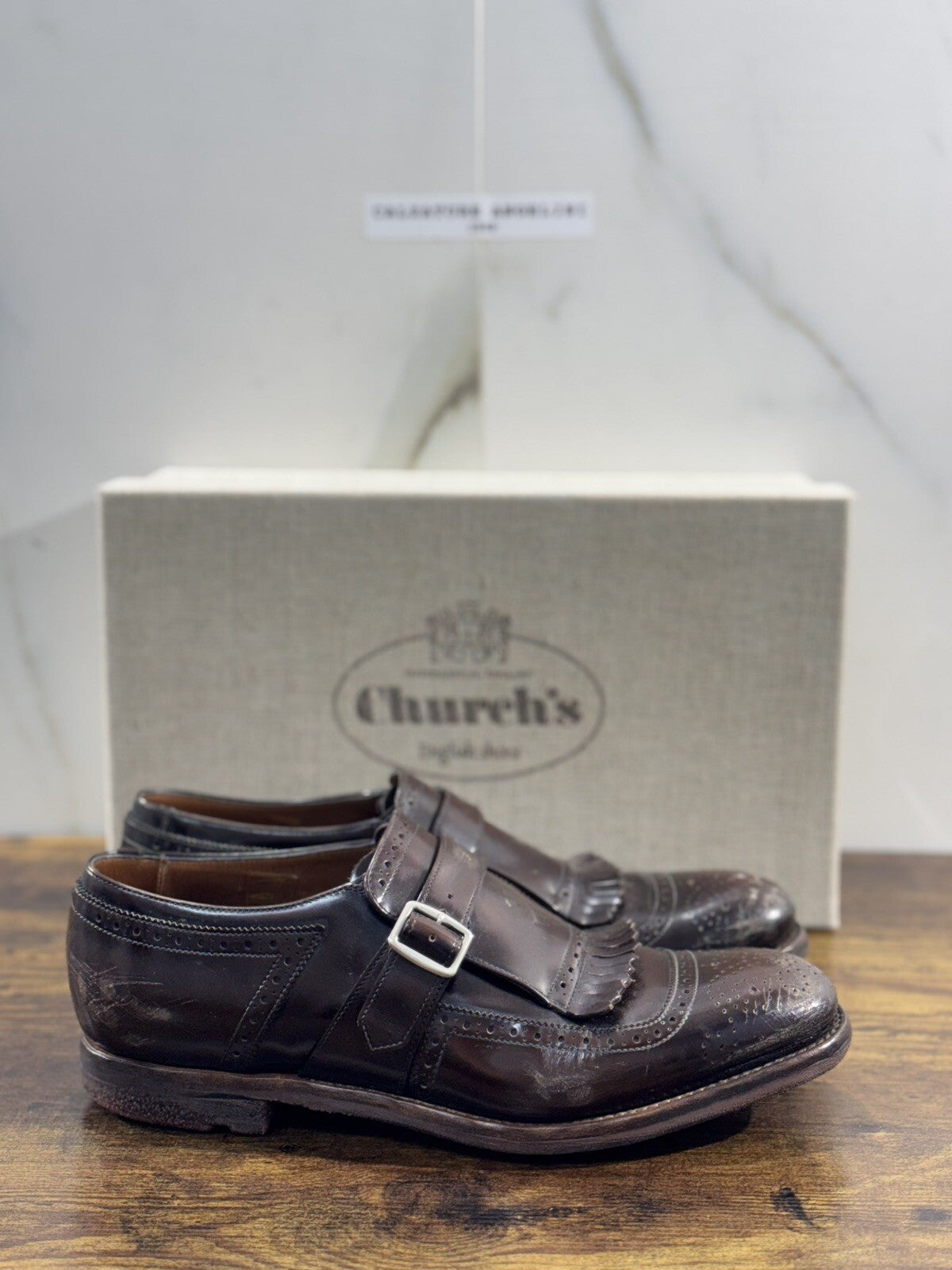 Church’s Shangai Mocassino Uomo Polish Brown Luxury Icon Men Church’s 40