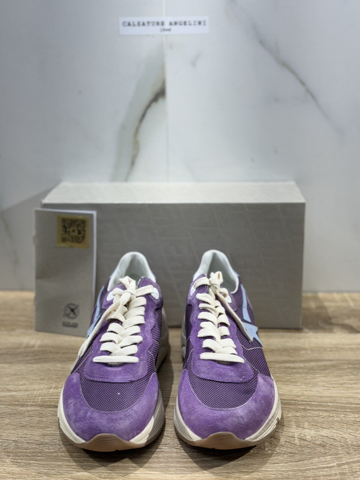 Golden Goose Sneaker Donna Running Sole Pelle Luxury Woman Golden Goose 35