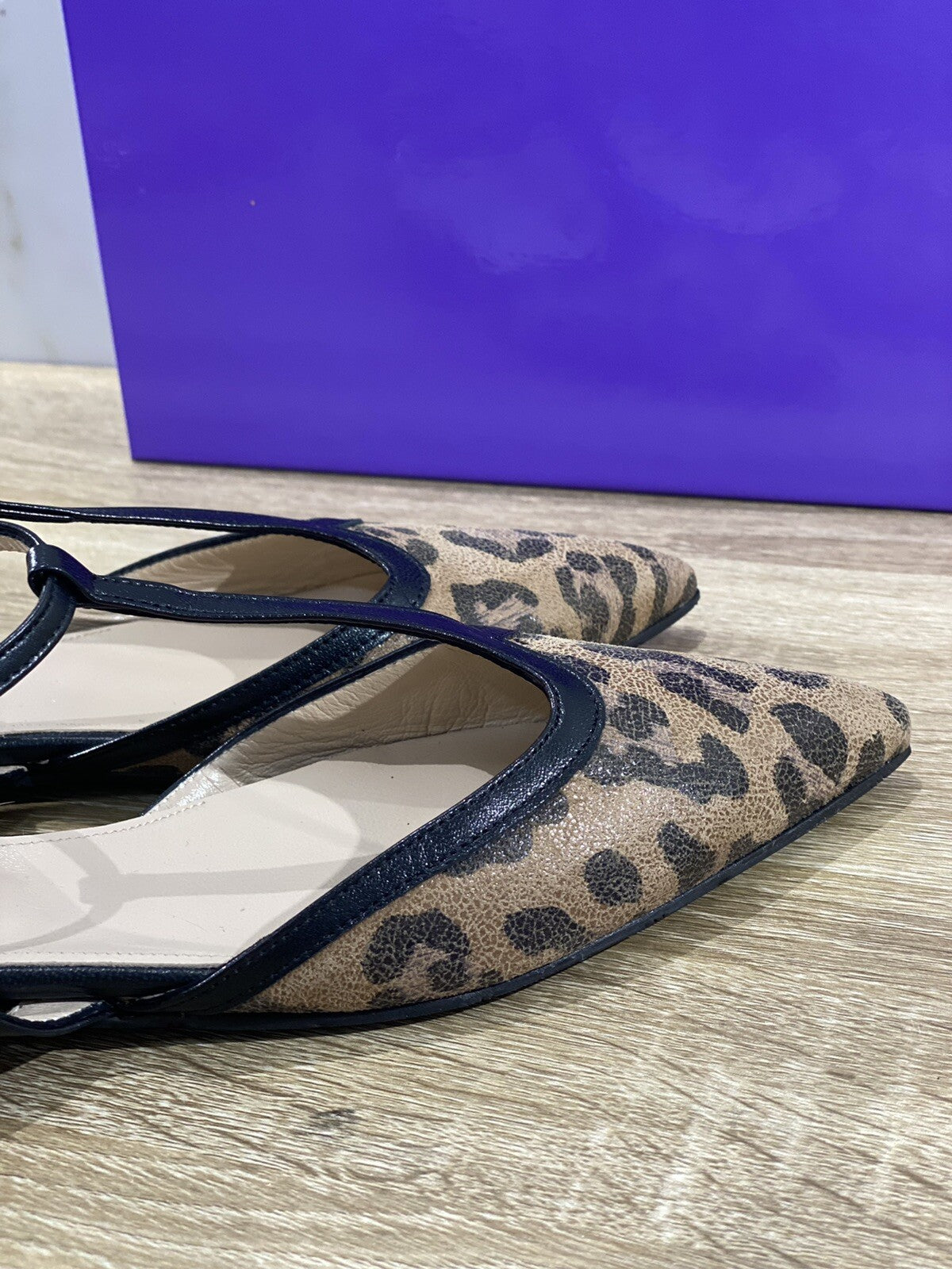 Walter Violet scarpa donna 1623 Camoscio Maculato tacco 10 39