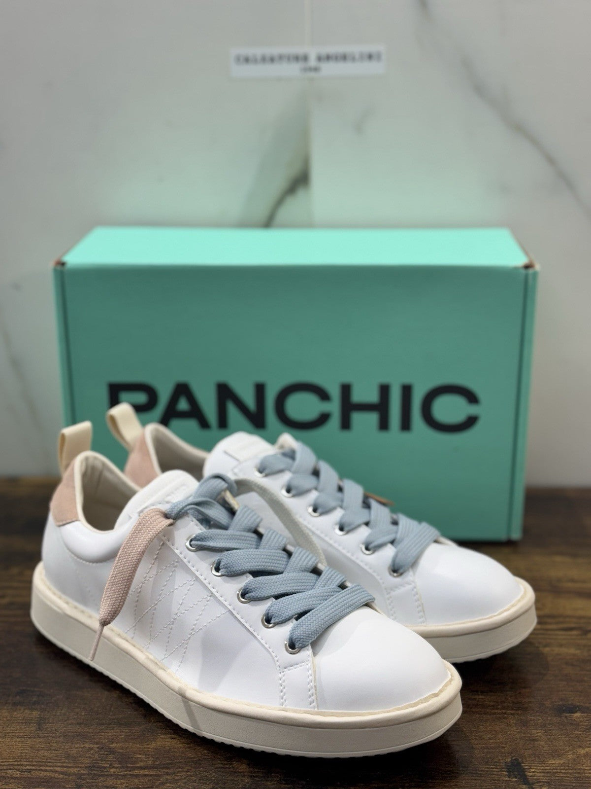 Panchic Sneaker Pelle Donna Bianca Casual Panchic 41