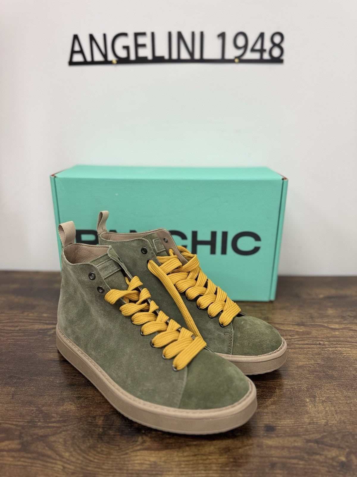Panchic Ankle Boot Suede Verdone Casual Boot Uomo 43