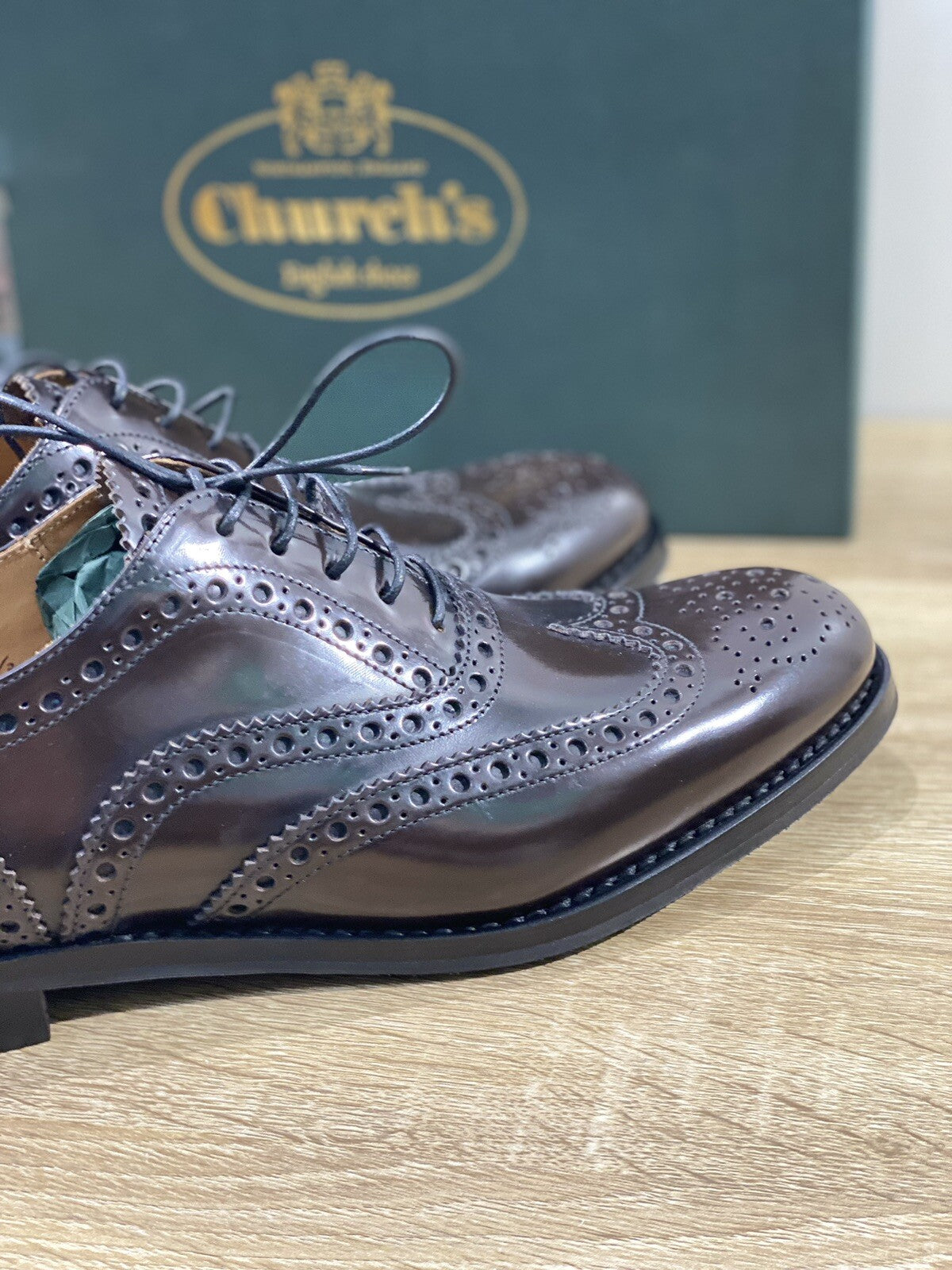 Church’s Burwood W scarpa donna pelle ebony Polish Binder church’s donna 35.5