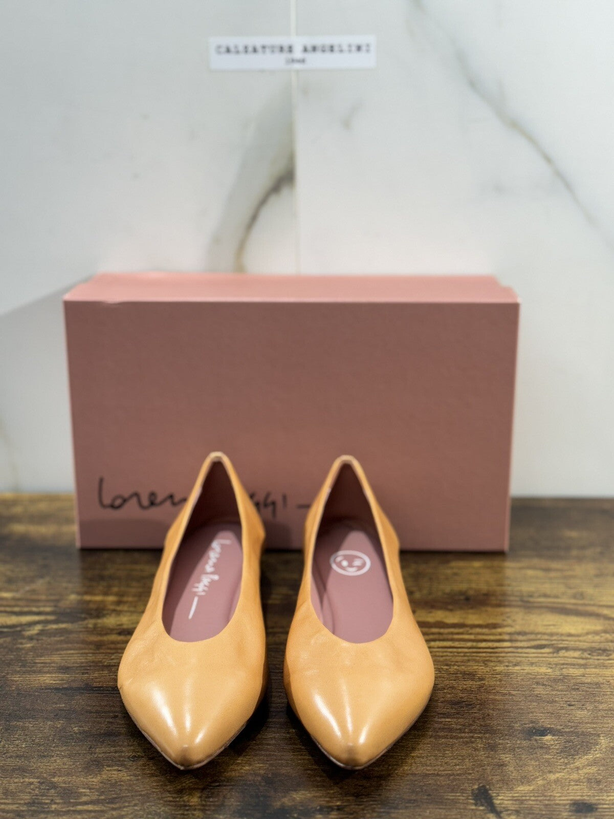 Lorena Paggi Ballerina Donna Cuoio Flexible Super Soft Made In Italy 37
