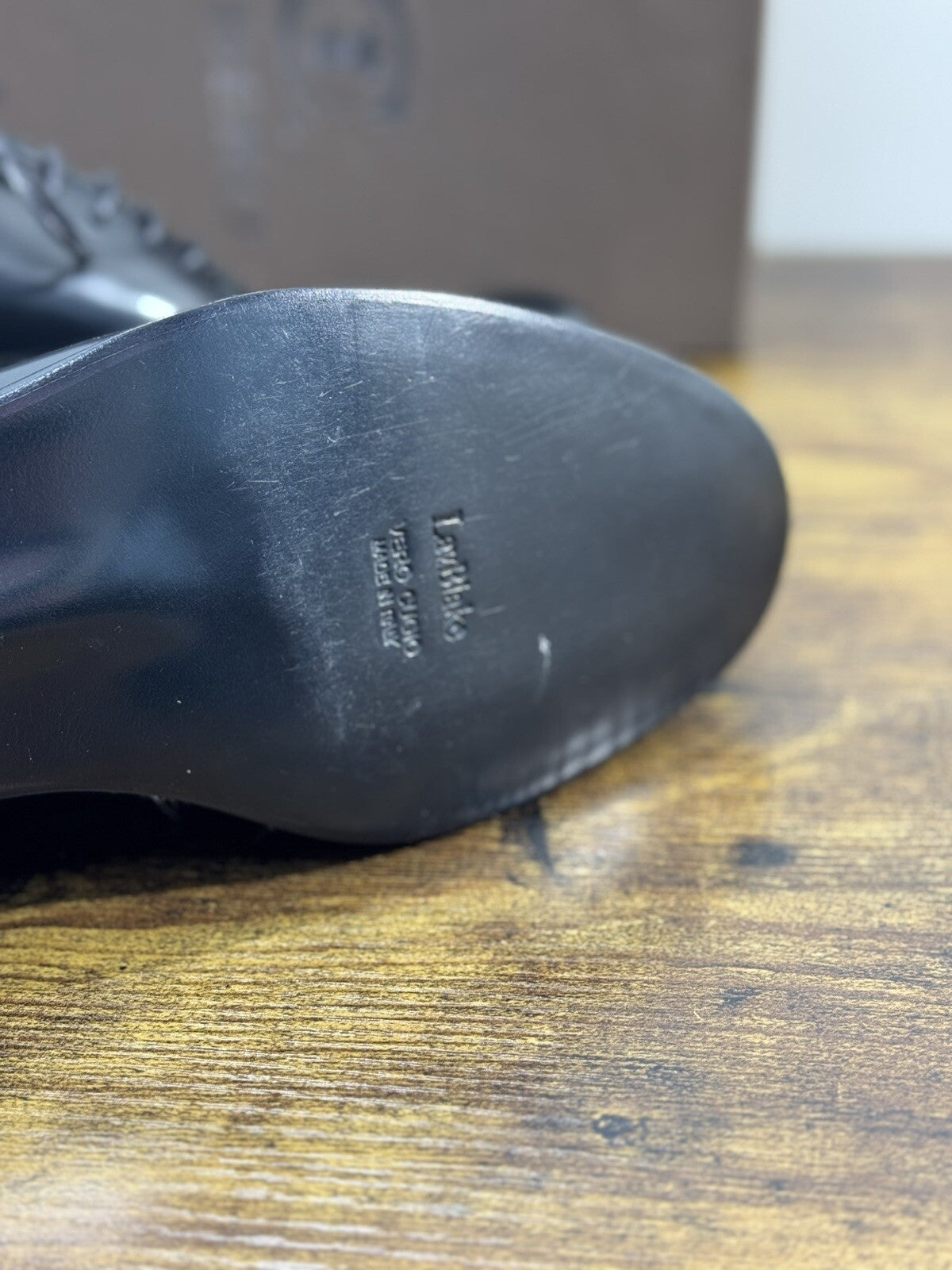 Cerbero Scarpa Uomo Oxford Pelle Nera Lavorazione Blake 46