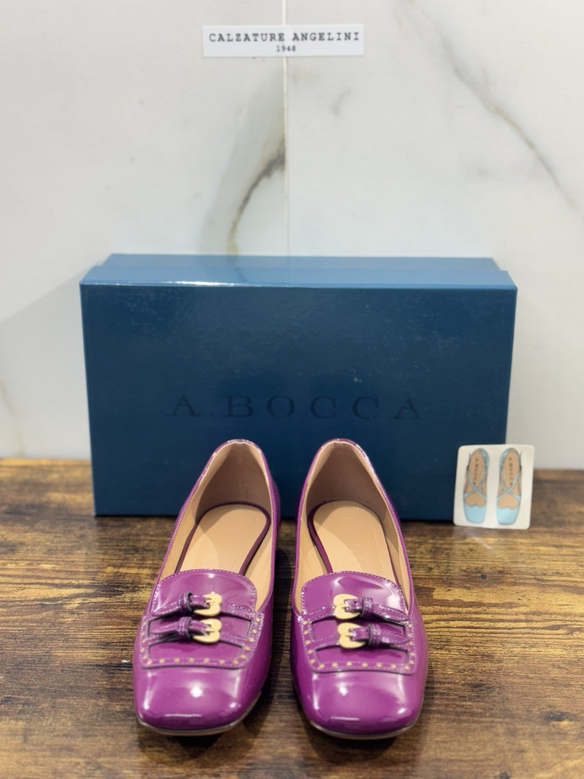A.bocca Mocassino Pelle Viola Icon A.bocca Donna 37