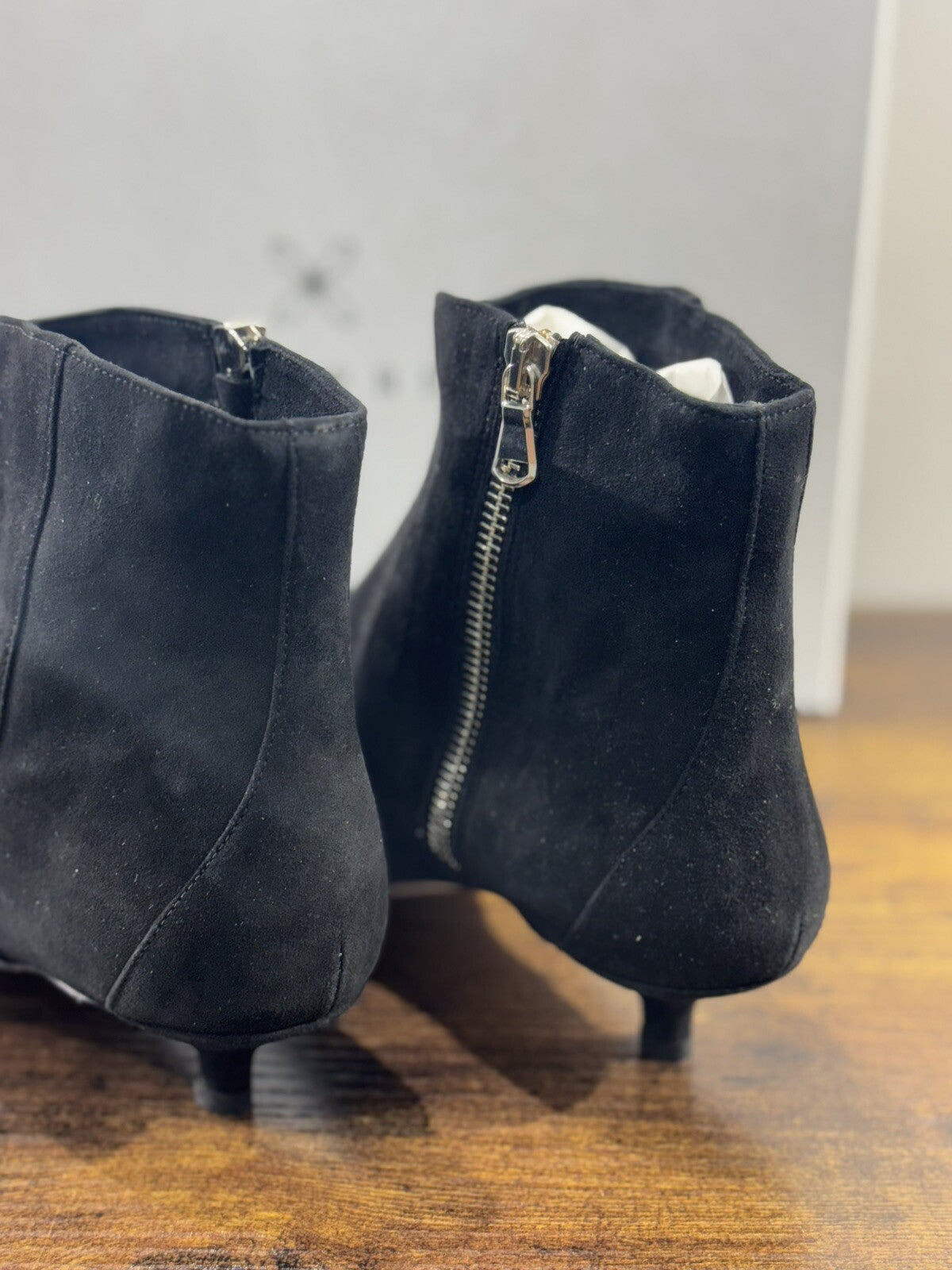 Prosperine Stivaletto Donna Suede Nero Con Tacchetto 37