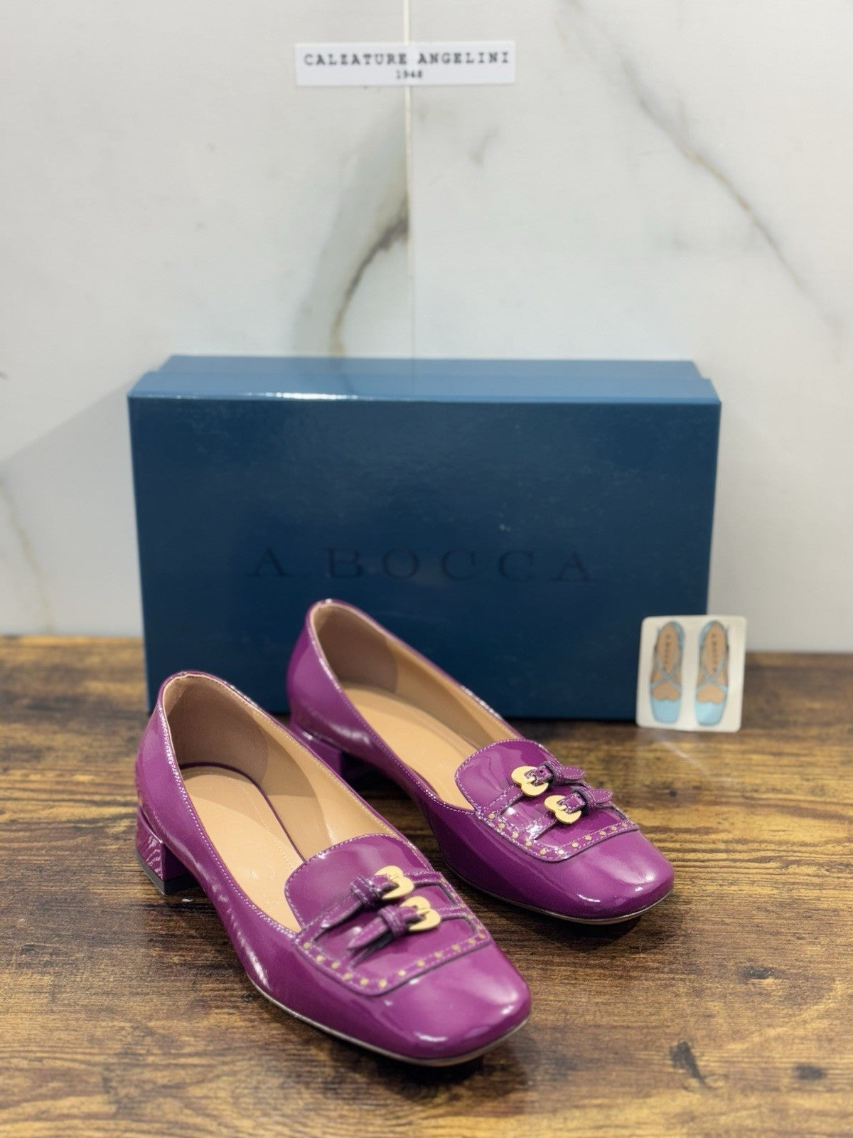 A.bocca Mocassino Pelle Viola Icon A.bocca Donna 37