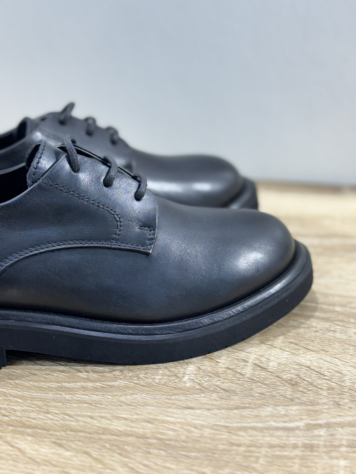 Animanera Venezia Derby Donna Pelle Nero Extralight Made In Italy 40