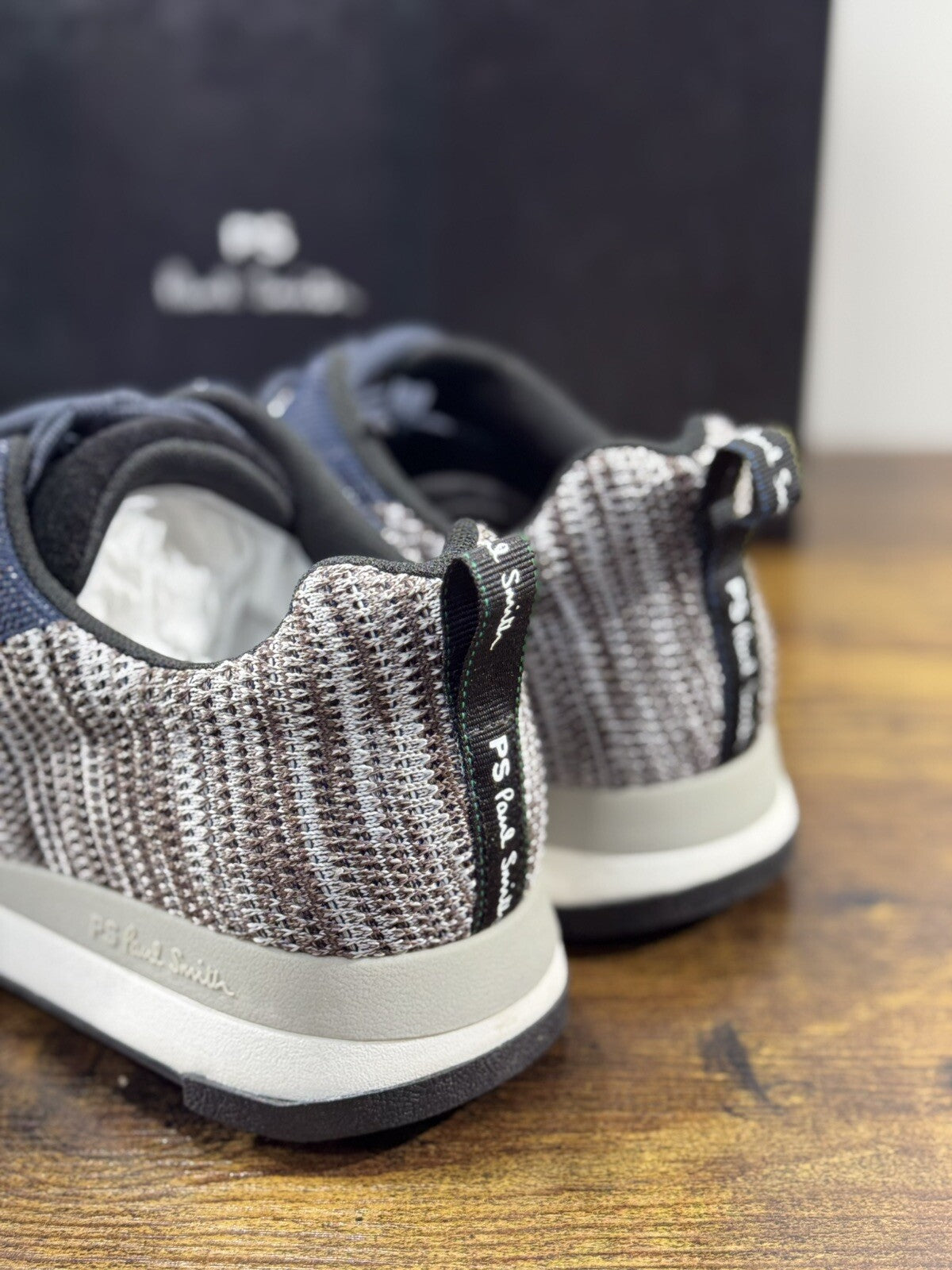 Paul Smith Sneaker Uomo Rappid Blu Casual Luxury Men Shoe 40