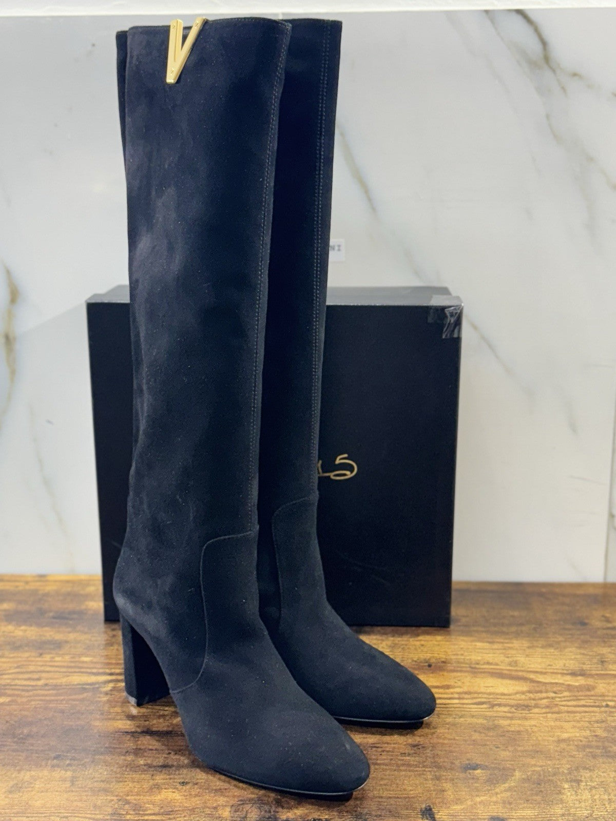 Via roma 15 stivale donna 3865 Suede Nera luxury boot via roma 15 Icon 40