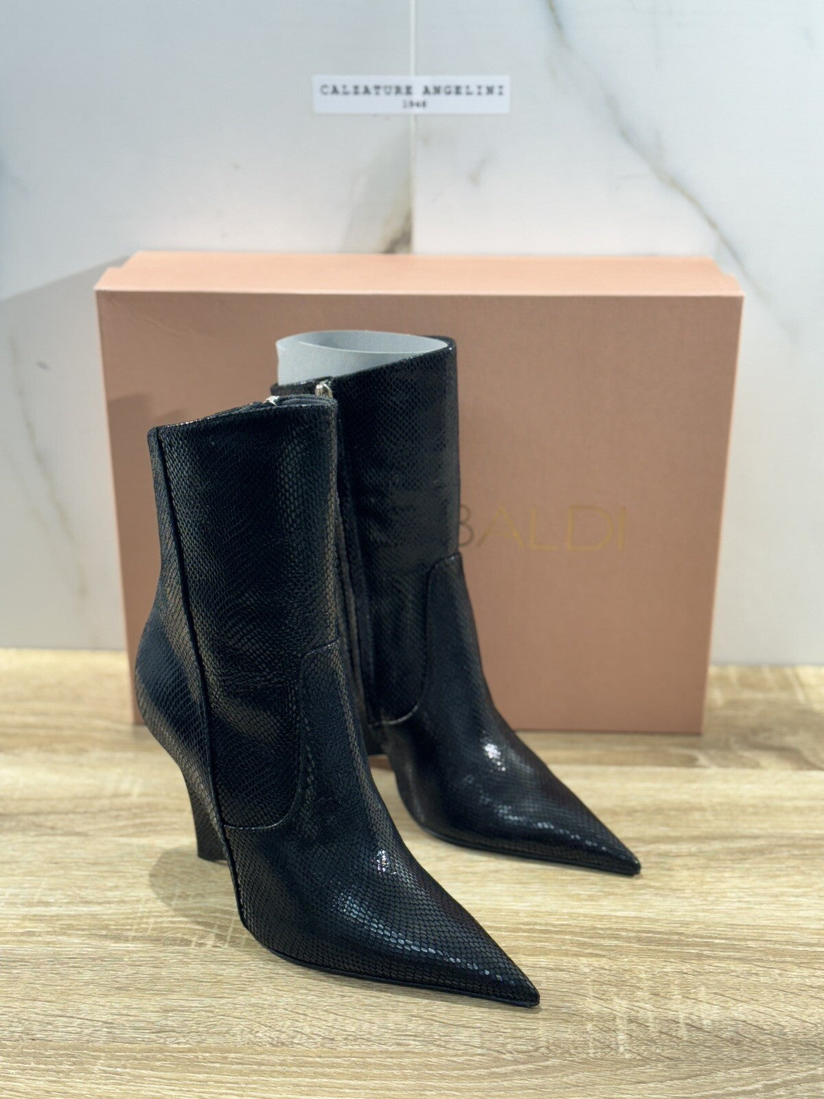 Lella Baldi Stivale Donna LT771 Pelle Nero Luxury Woman Boot Lella Baldi 36