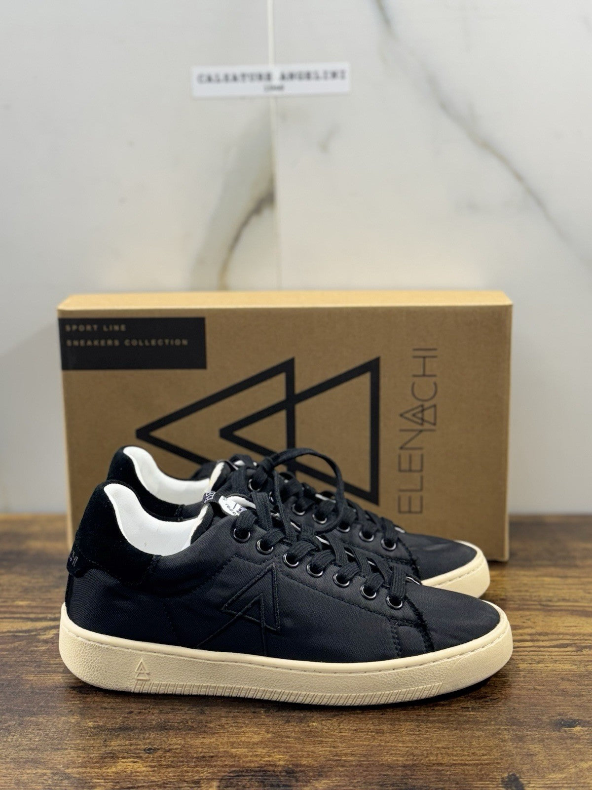 Elena Iachi Sneaker Nero Casual Shoes Donna 36