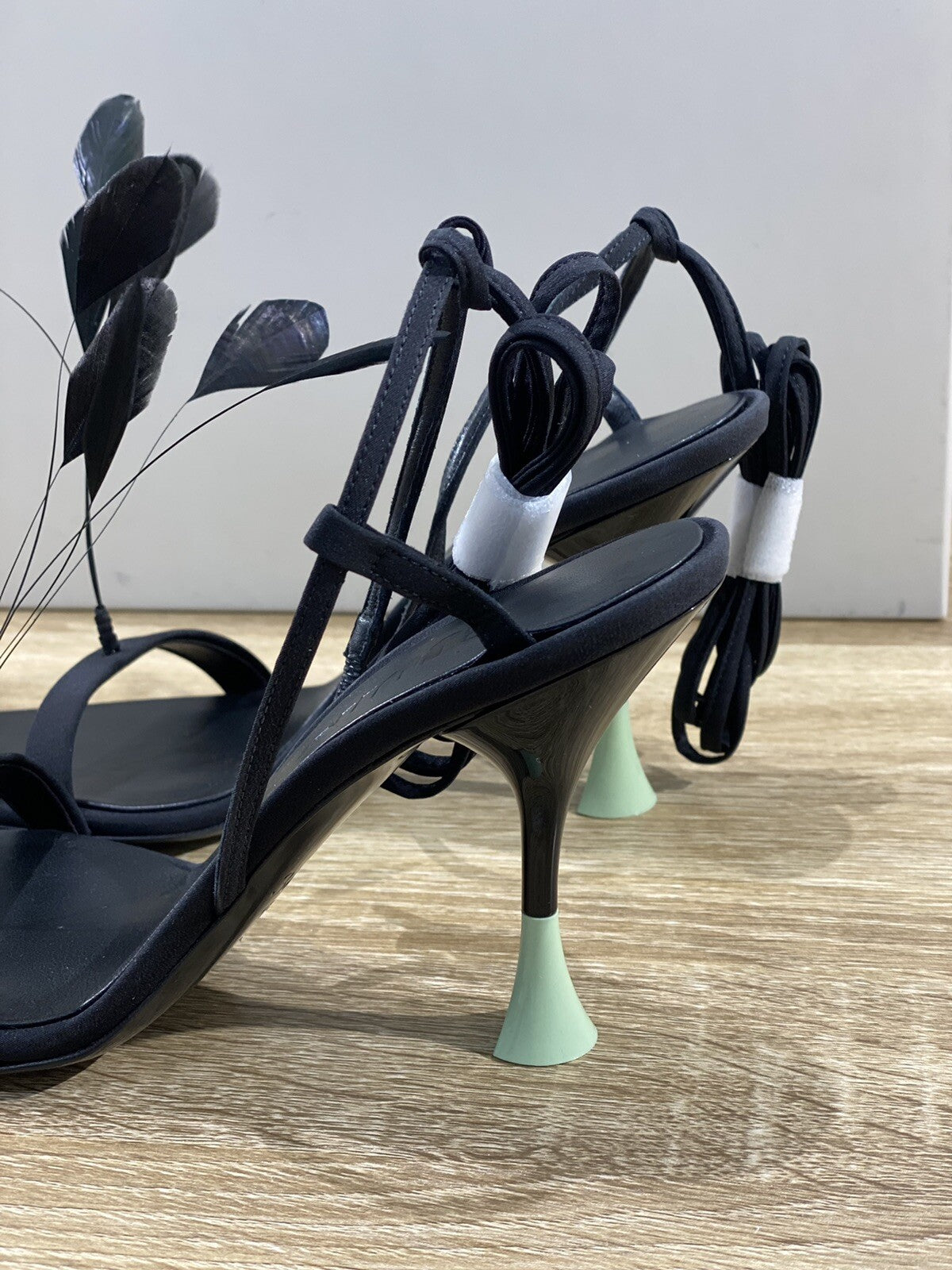 3 Juin Sandalo Donna Kimi 095 Plume Black Luxury Woman Sandal 36