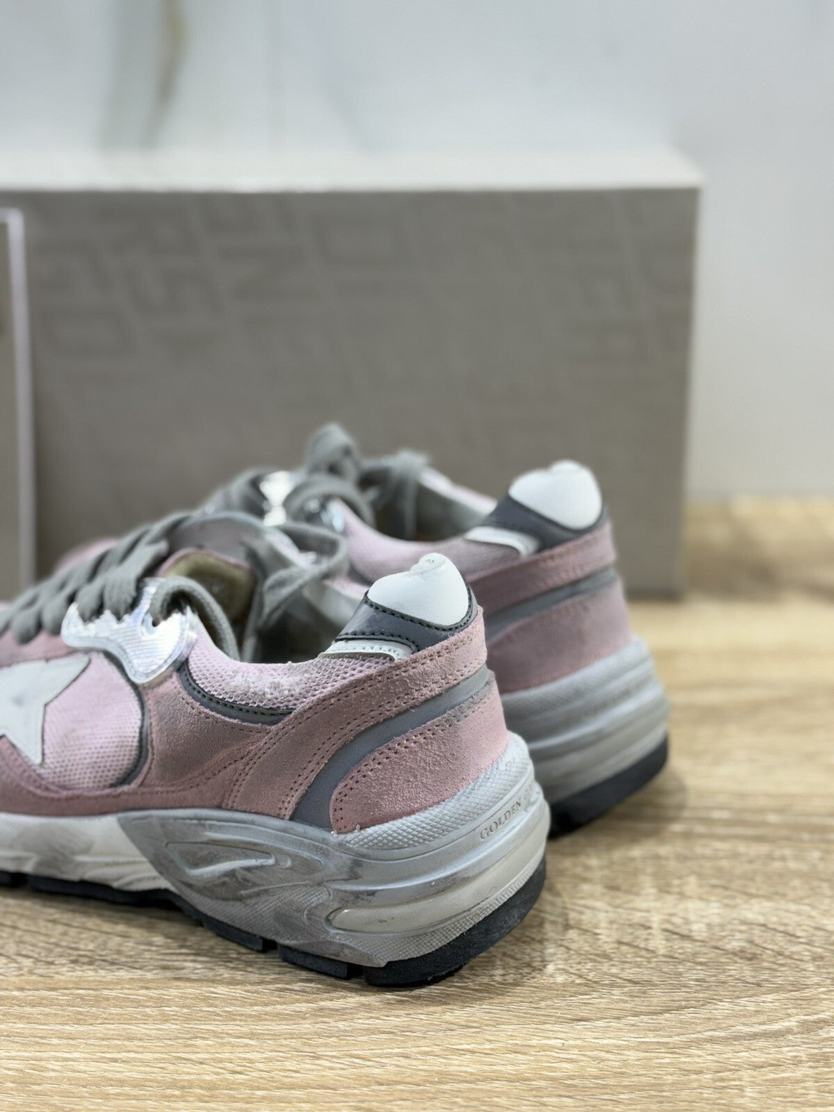Golden Goose Sneaker Donna Dad Star Pink Luxury Woman Golden Goose 35