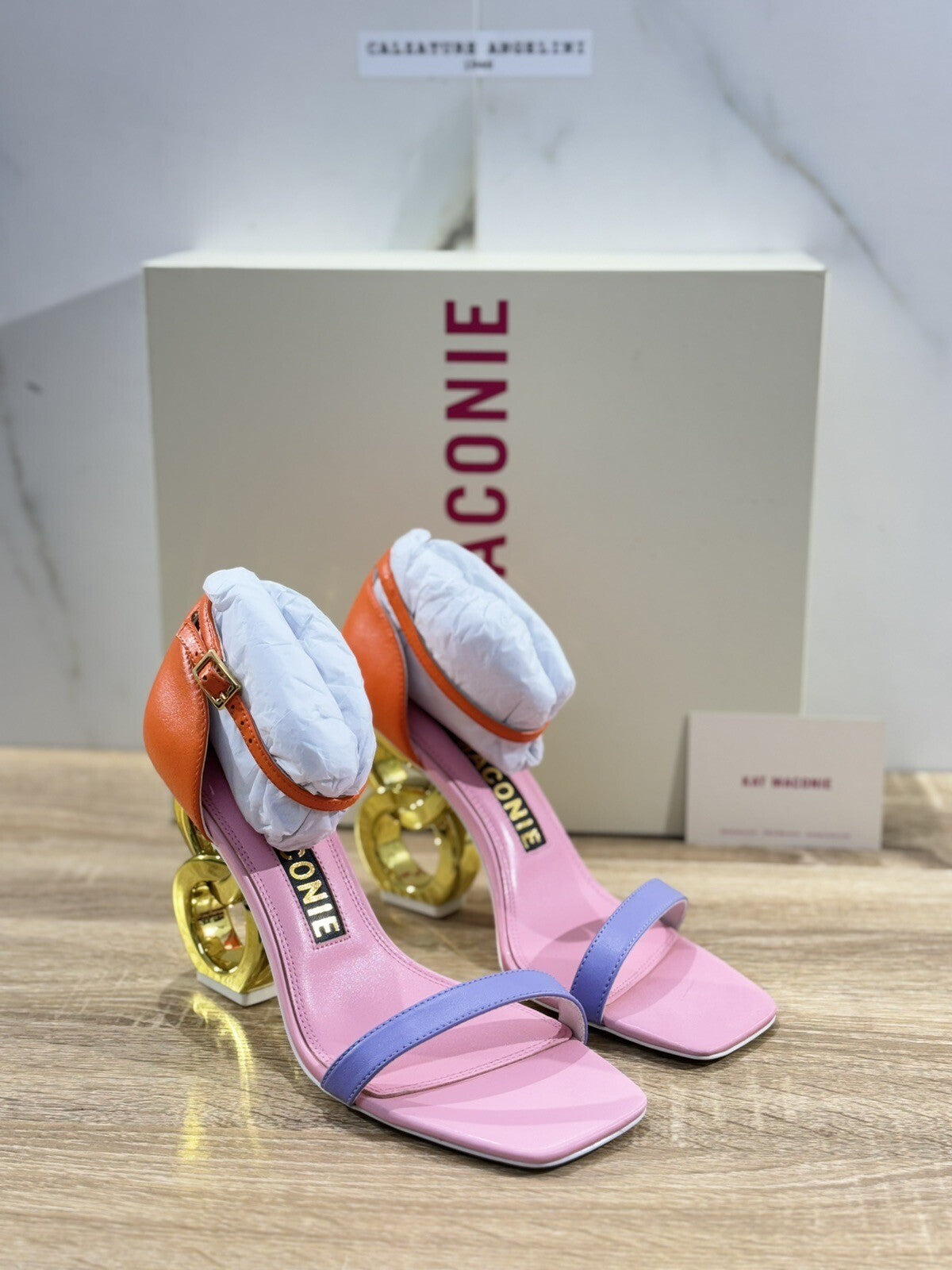 Kat Maconie Sandalo Donna Main Suzu Pelle Rosa Luxury Kat Maconie 40