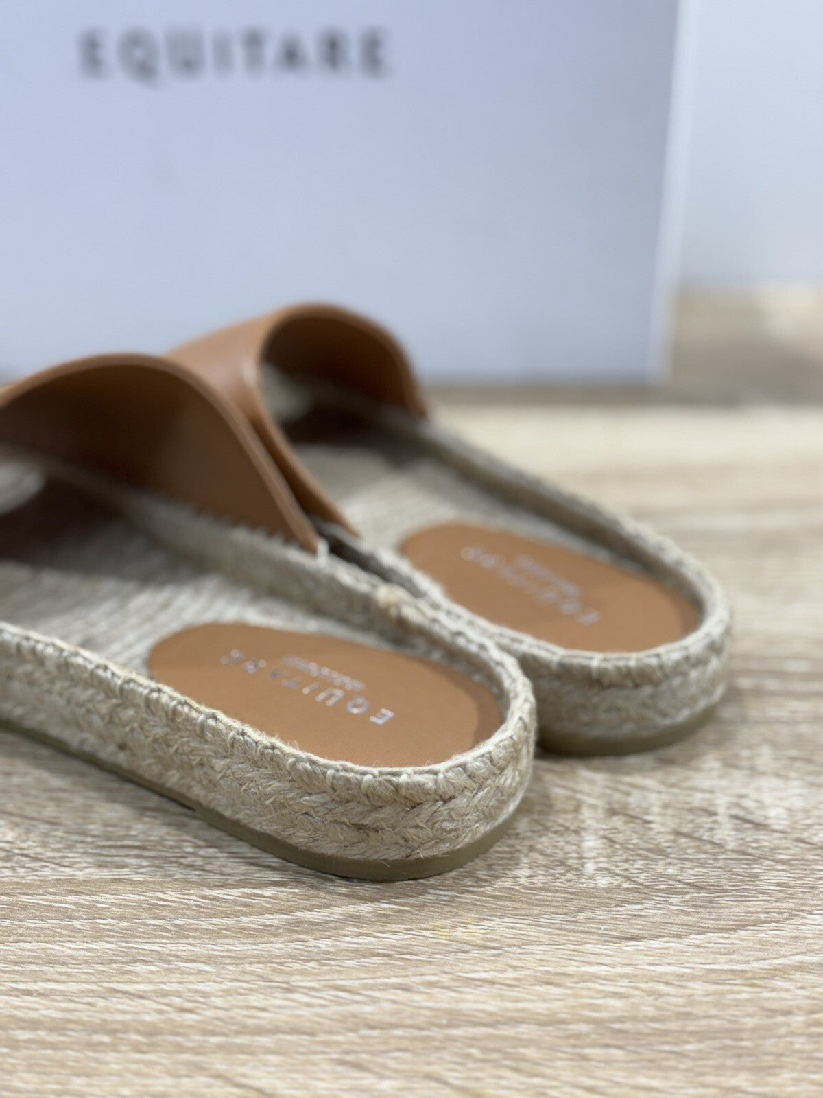 Equitare Sandalo Donna Iris Pelle Cuoio Super Soft Zeppa 36