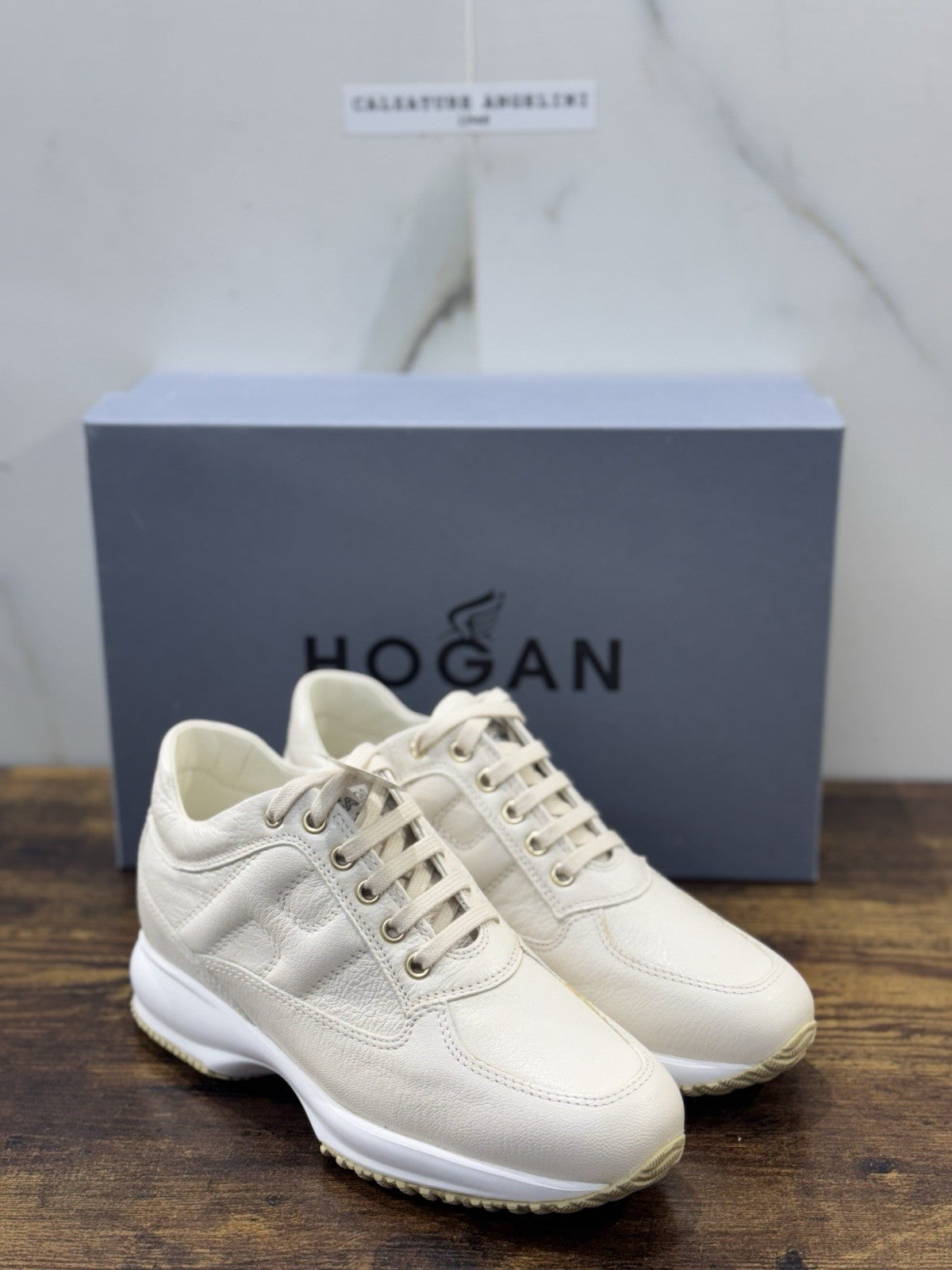 Hogan Interactive Pelle Yougurt Casual Hogan Donna 35