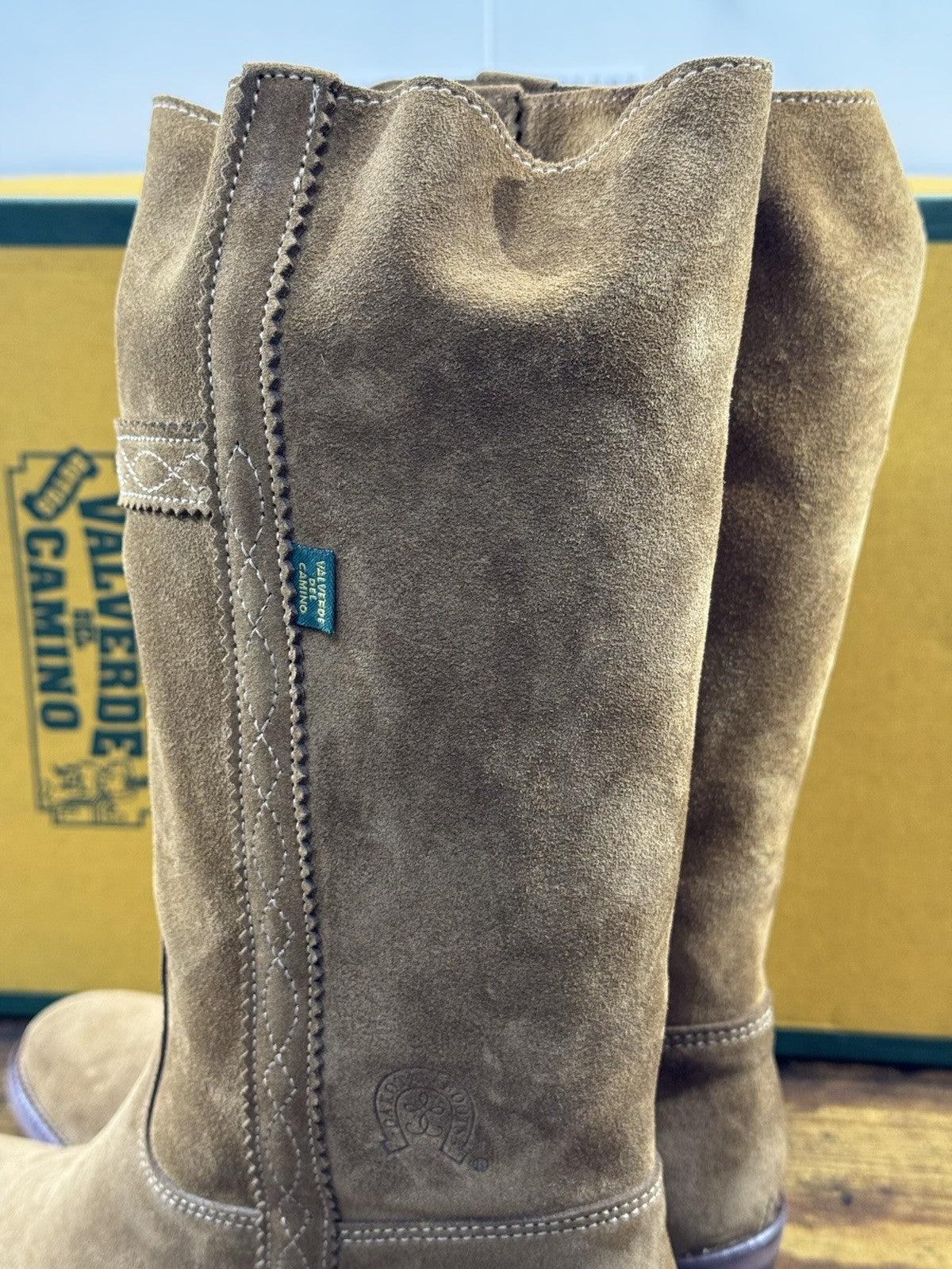 Dakota Boots Stivale Texano Donna Suede Pelle Cuoio Top Quality 40