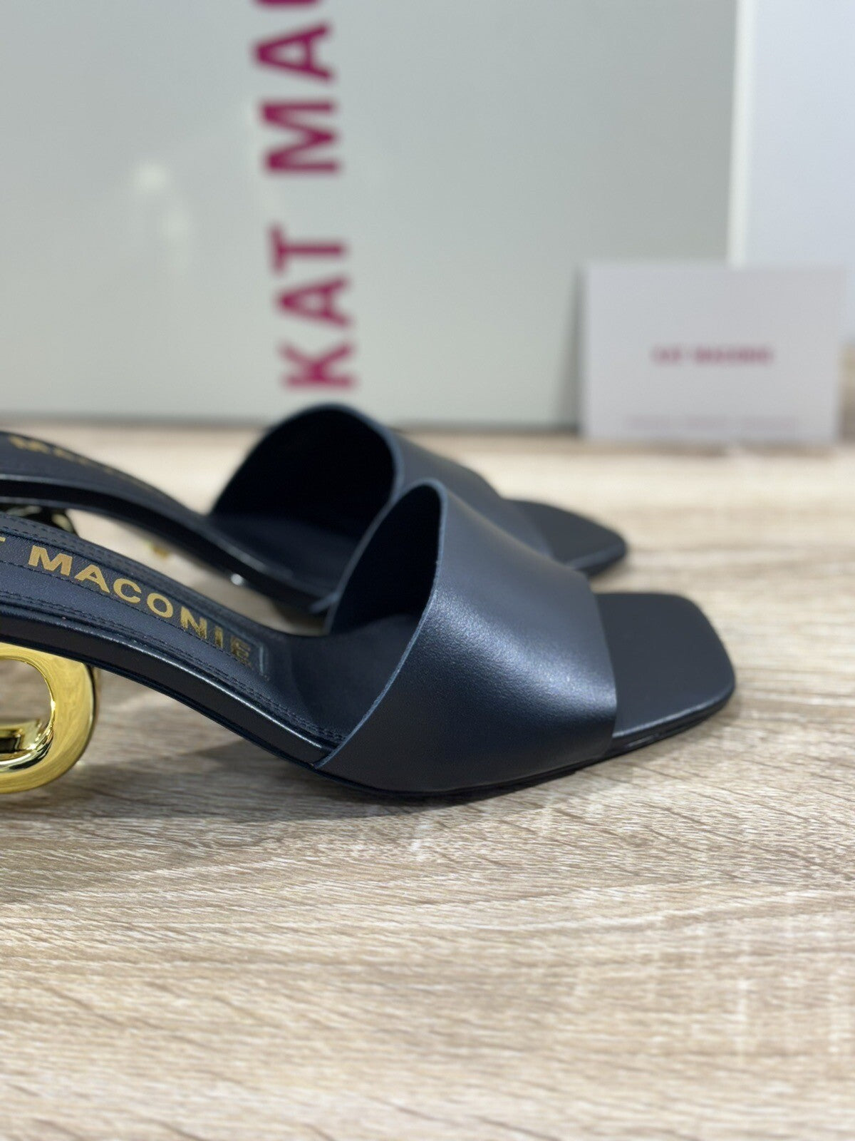 Kat Maconie Sandalo Donna Chichi Pelle Nero Luxury Kat Maconie 40